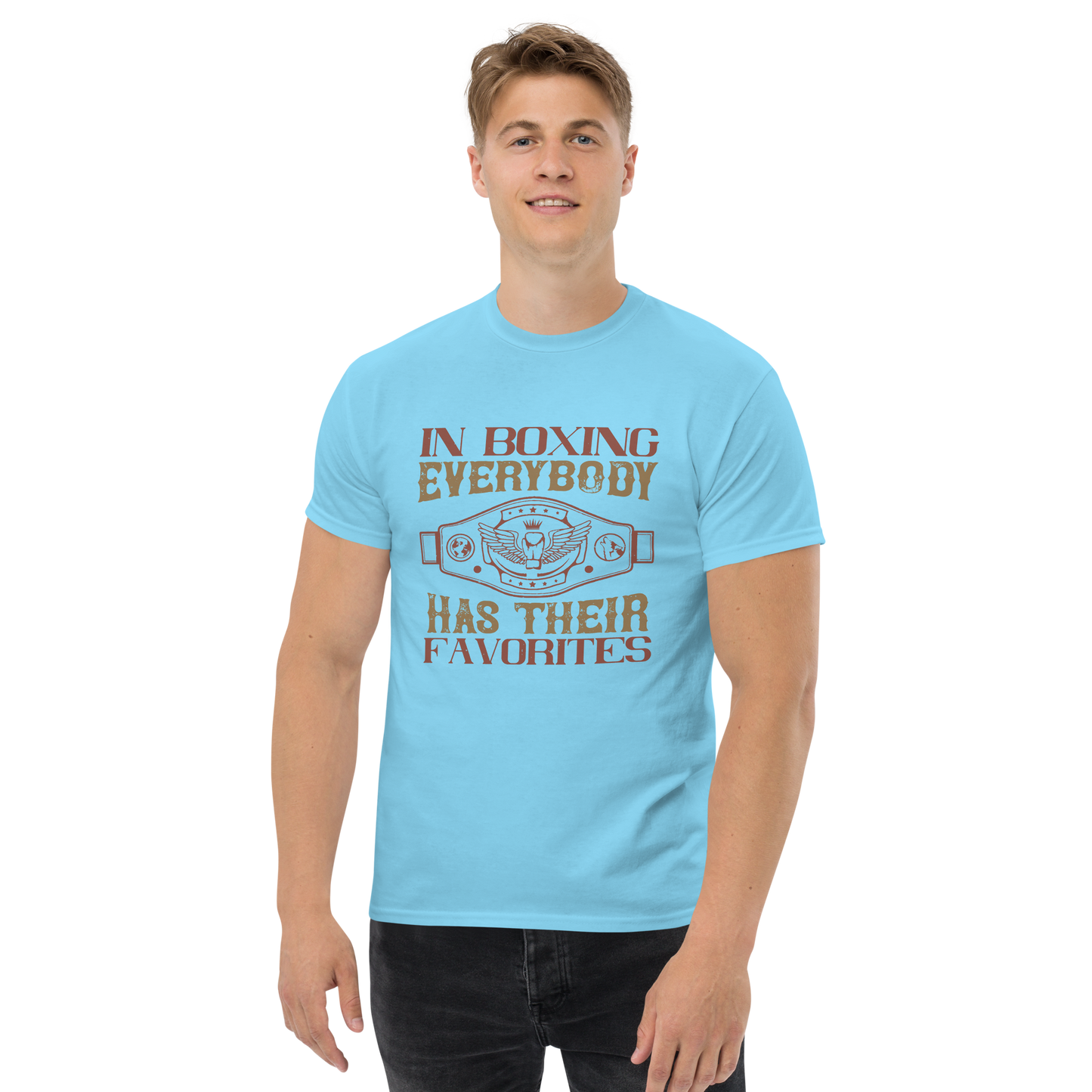 BOXING FAVORITES unisex boxing t-shirt