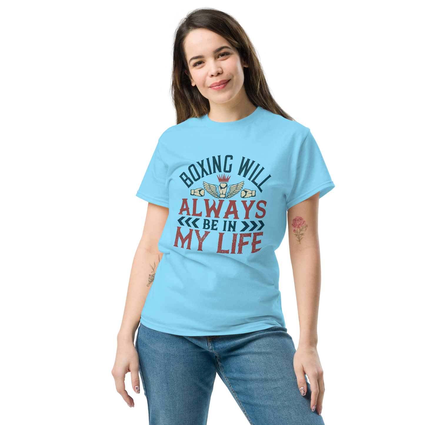 BOXING IS MY LIFE unisex boxing t-shirt