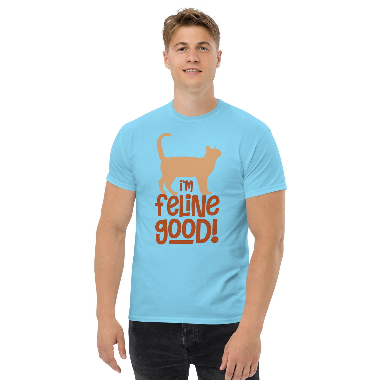 FELINE GOOD Cat series unisex cotton t-shirt