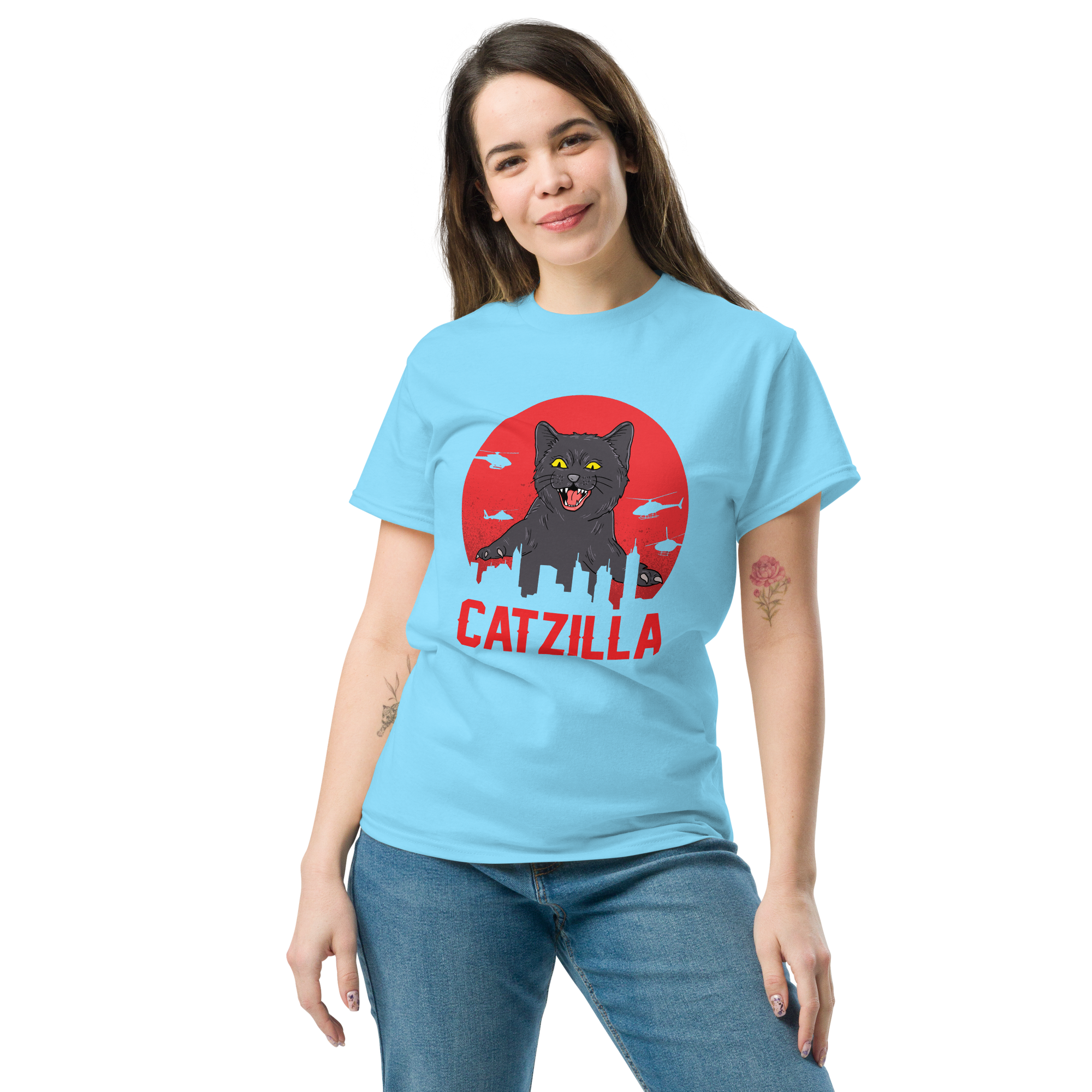 CATZILLA unisex t-shirt