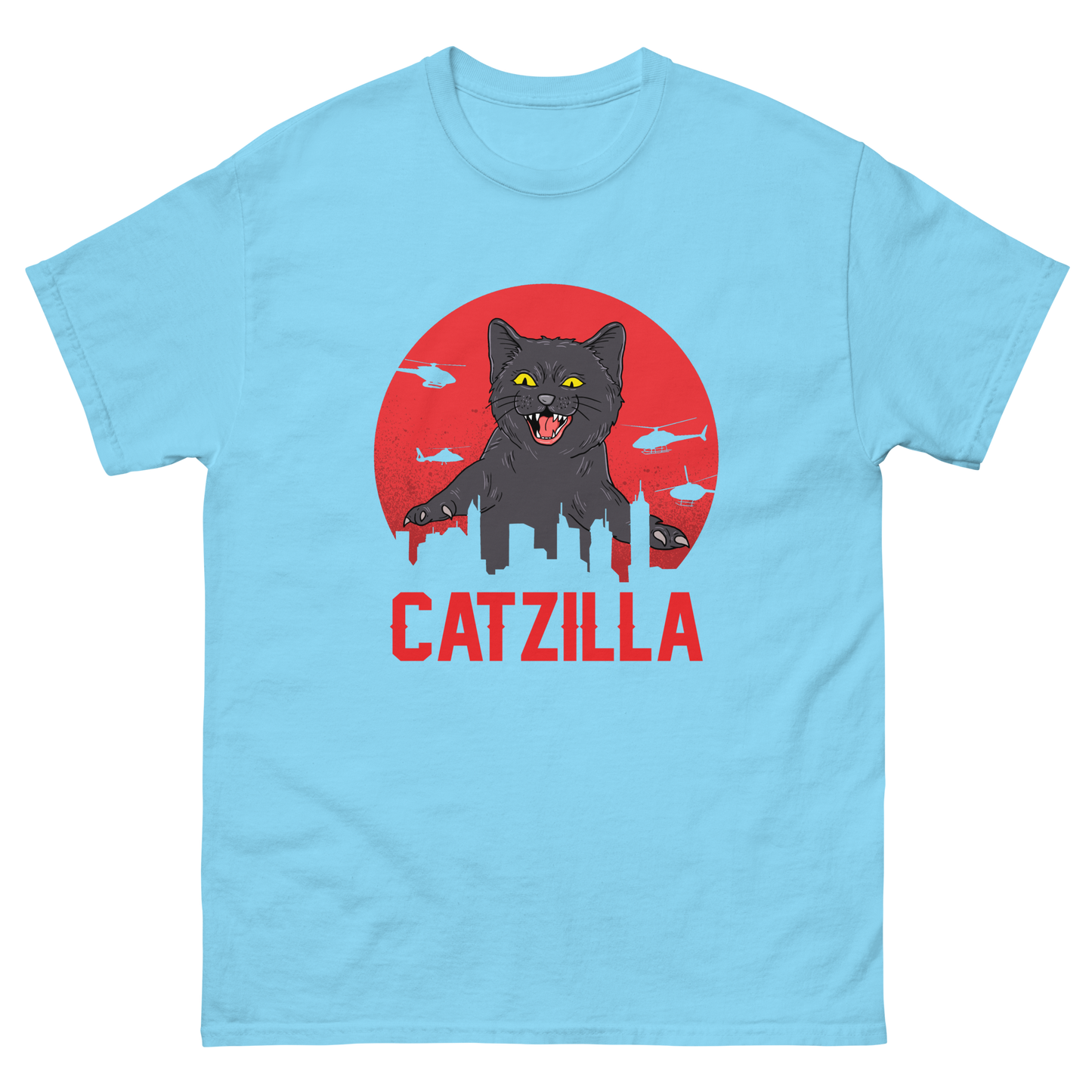 CATZILLA Cat series unisex cotton t-shirt