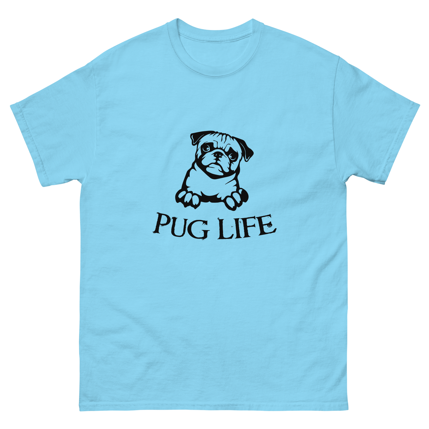 PUG LIFE unisex dog series t-shirt