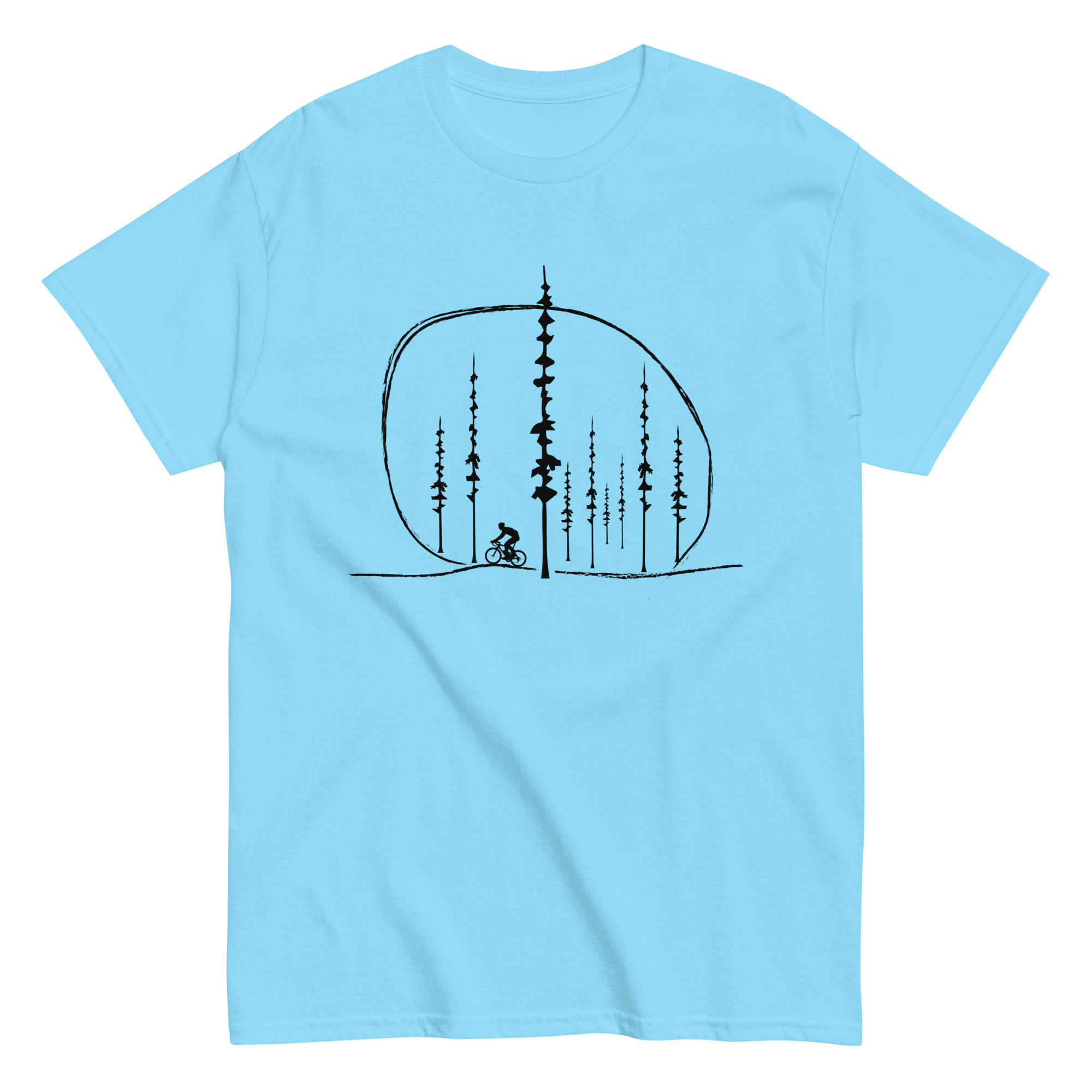FOREST CYCLING unisex t-shirt