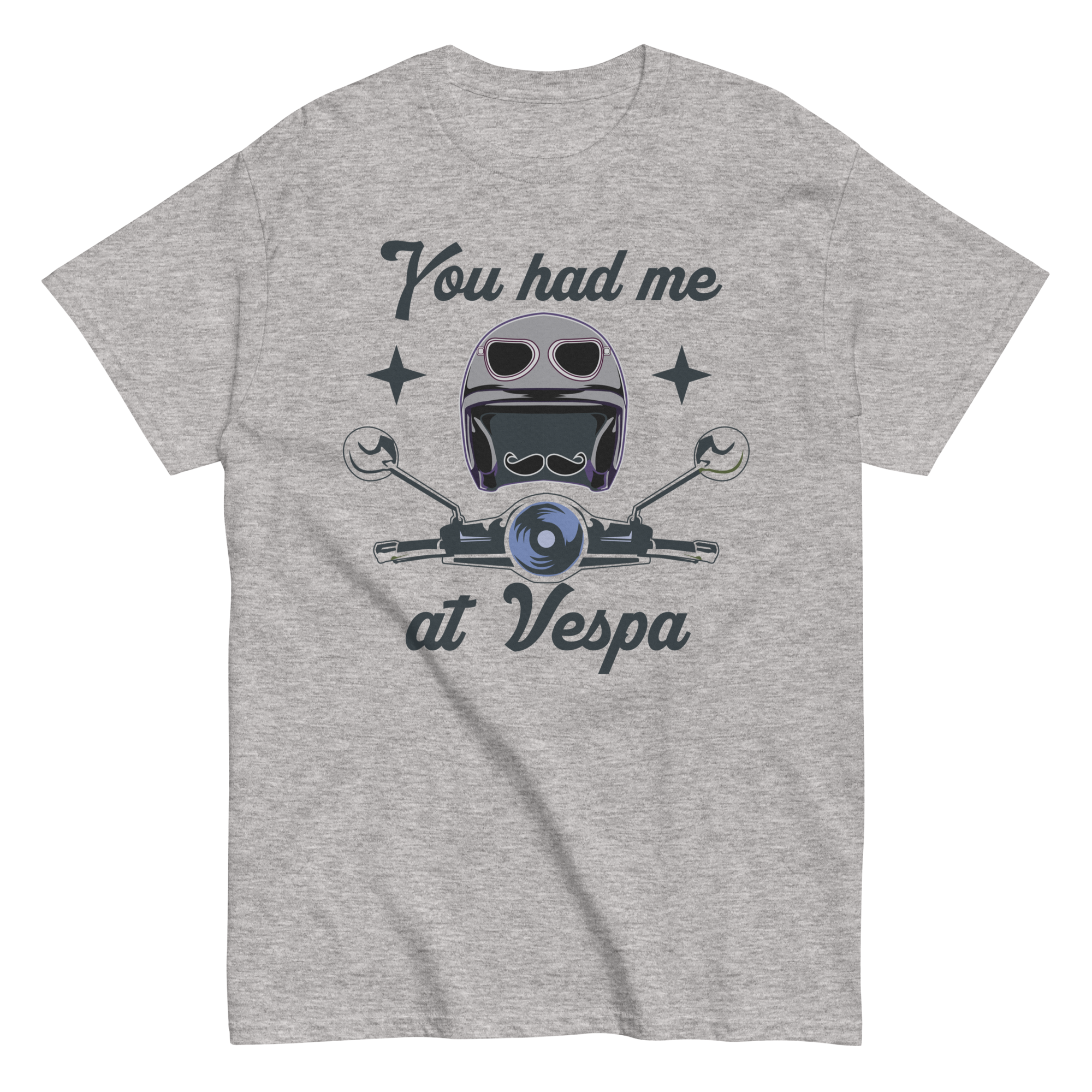 Camiseta unisex ME TIENES EN VESPA