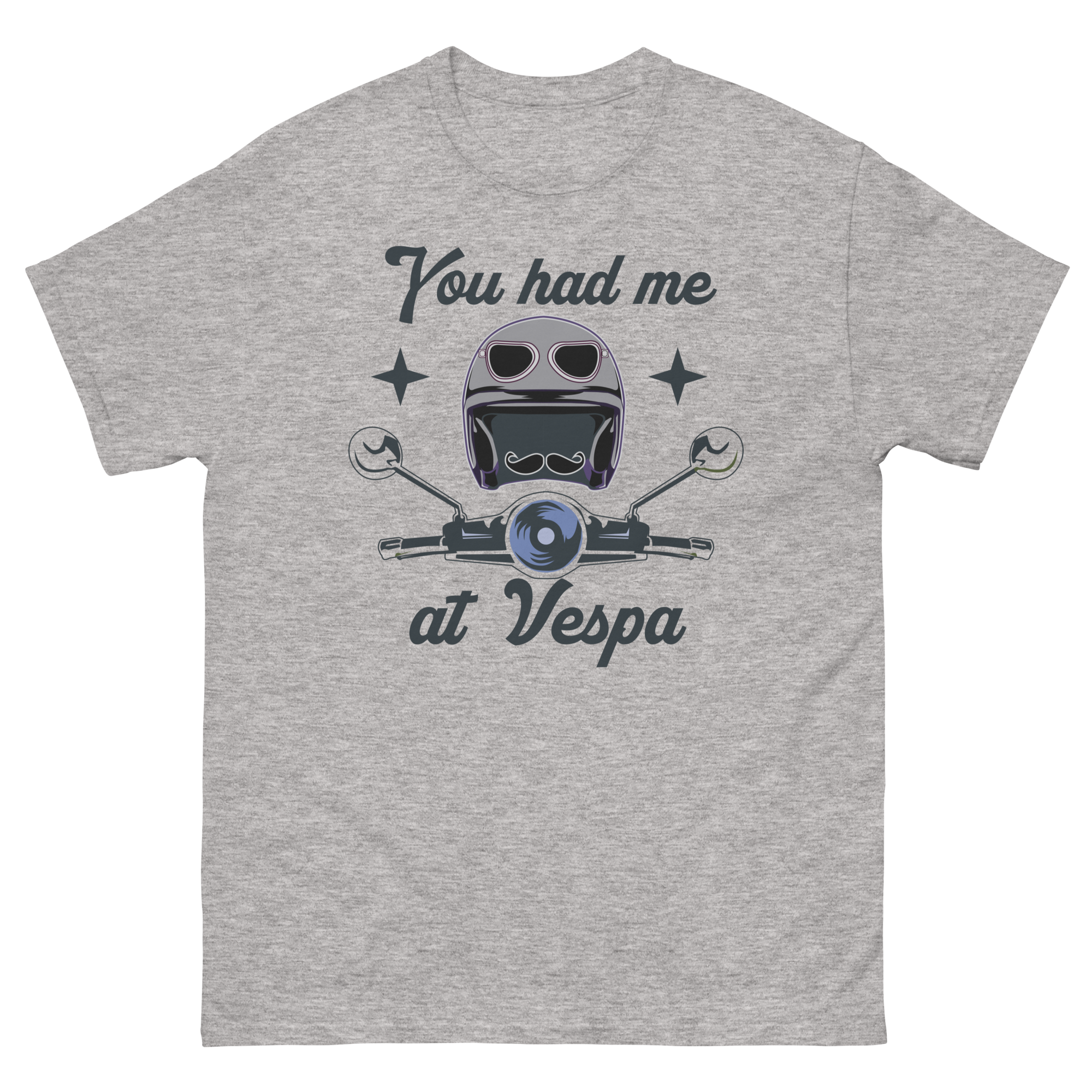 Camiseta unisex ME TIENES EN VESPA