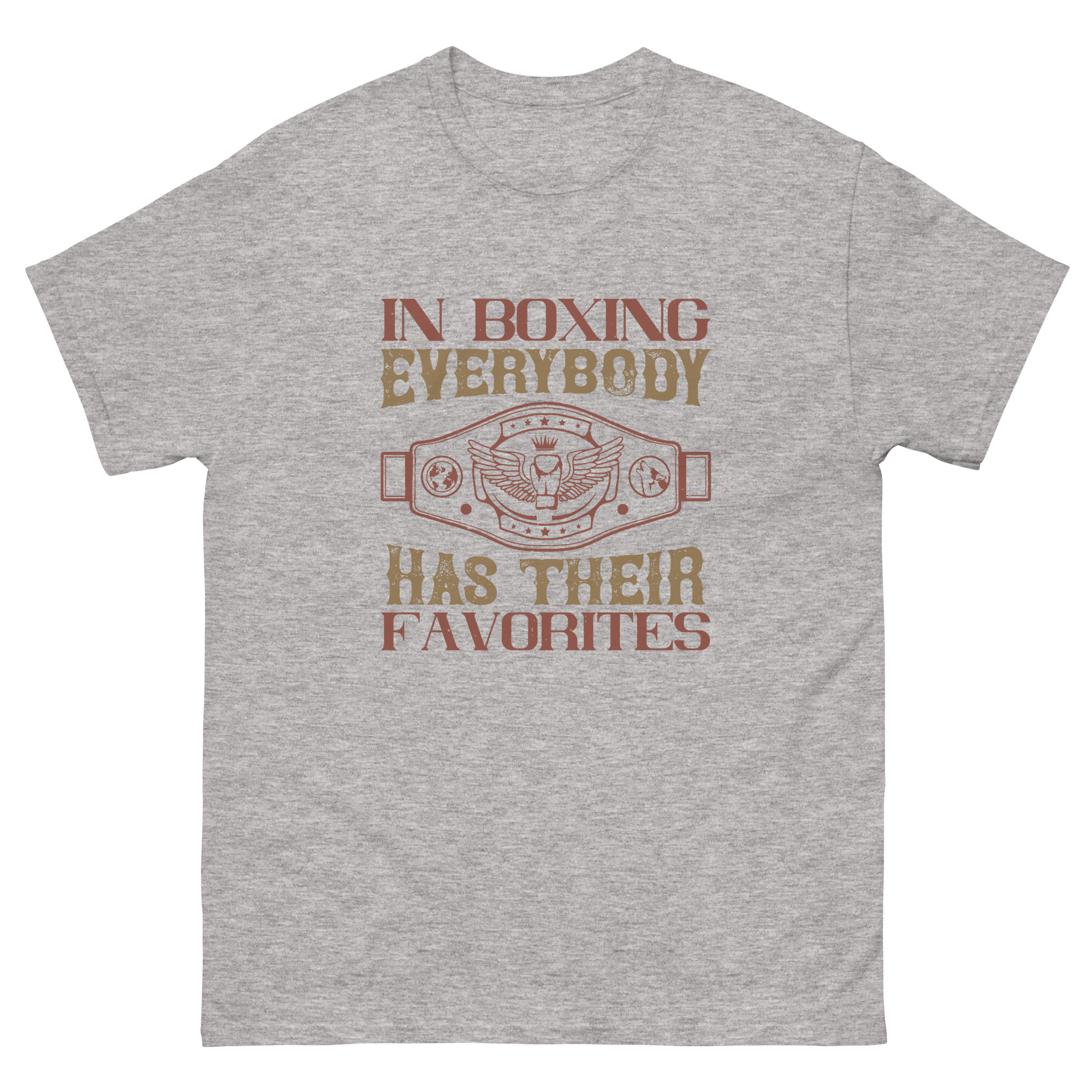 BOXING FAVORITES unisex t-shirt