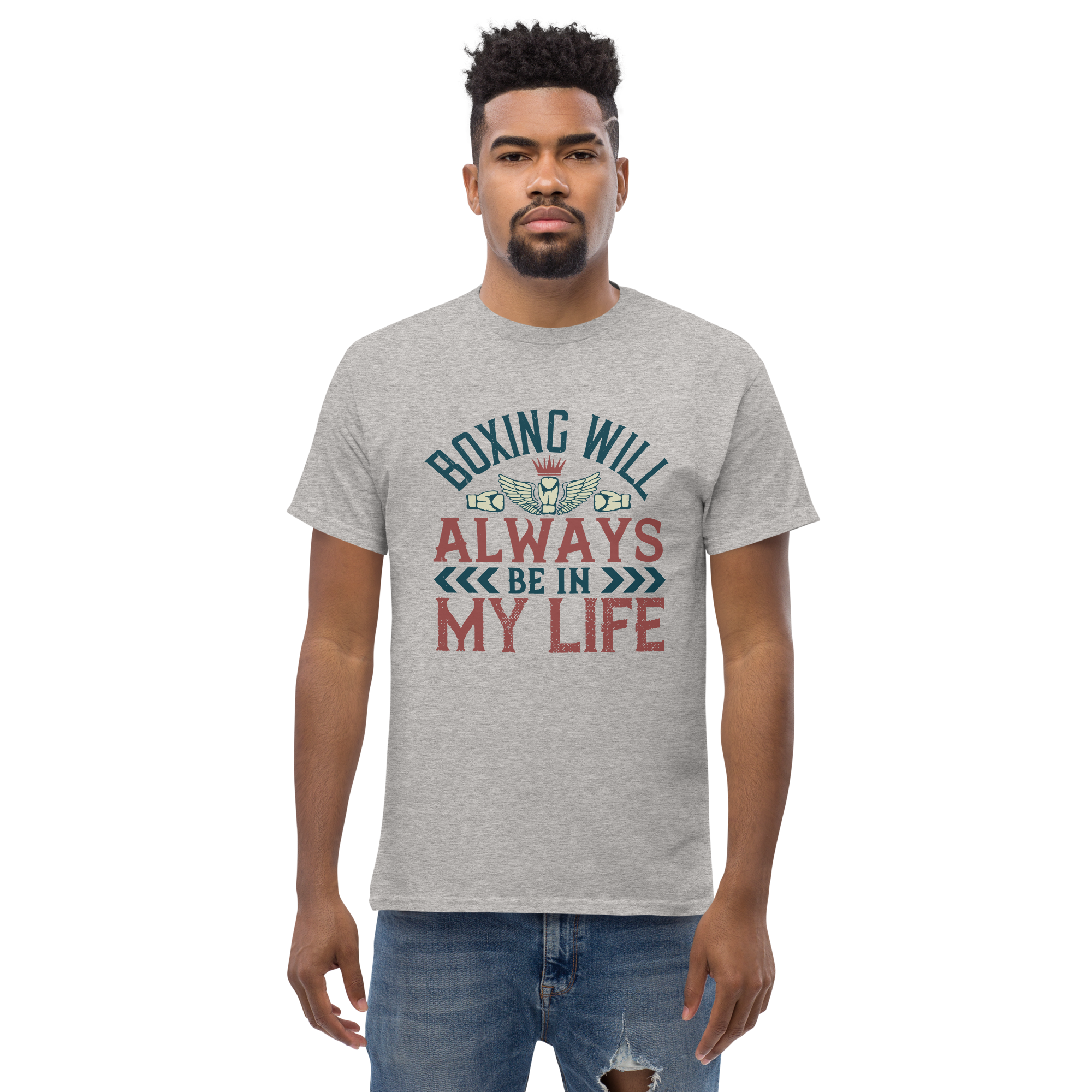 BOXING IS MY LIFE unisex t-shirt