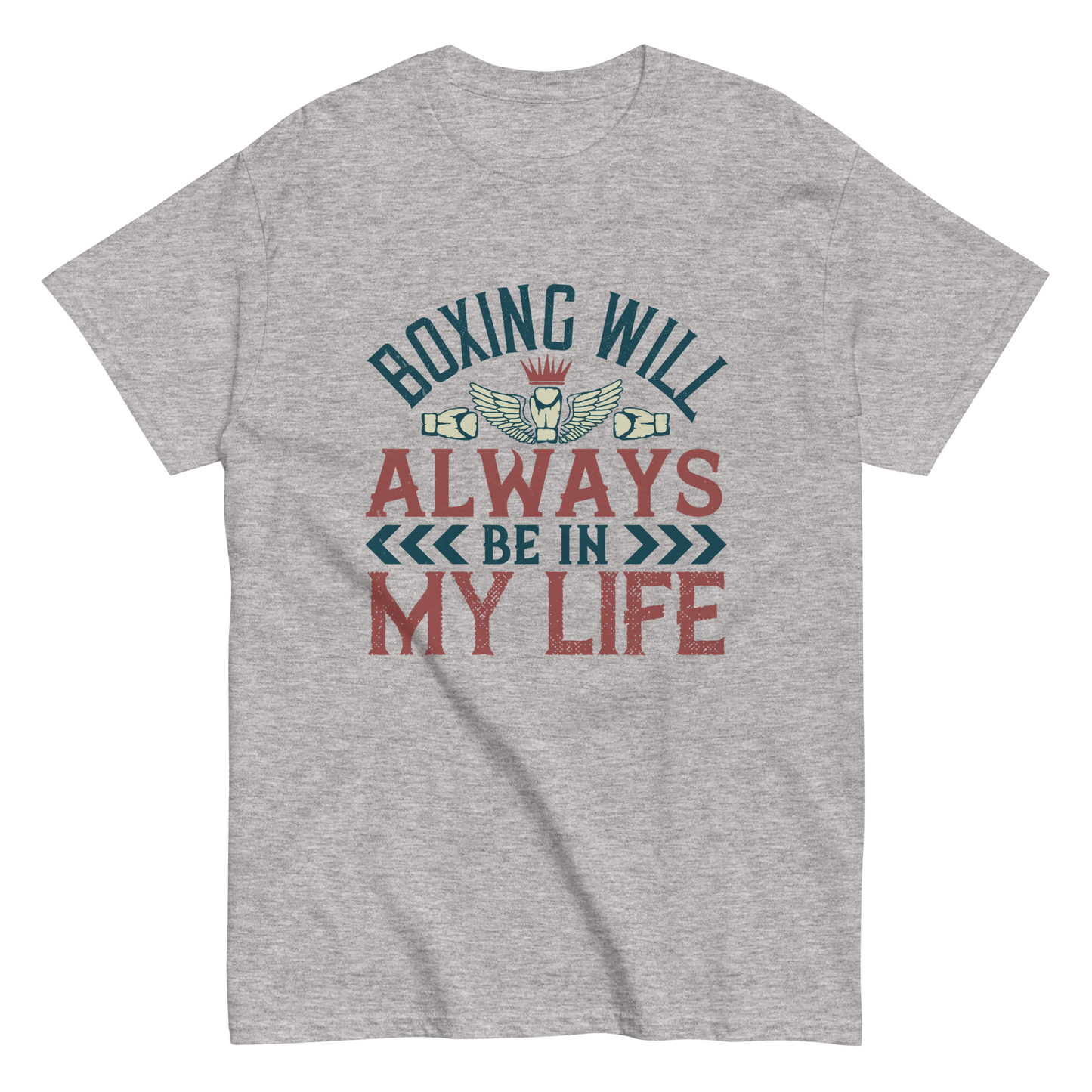 BOXING IS MY LIFE unisex boxing t-shirt