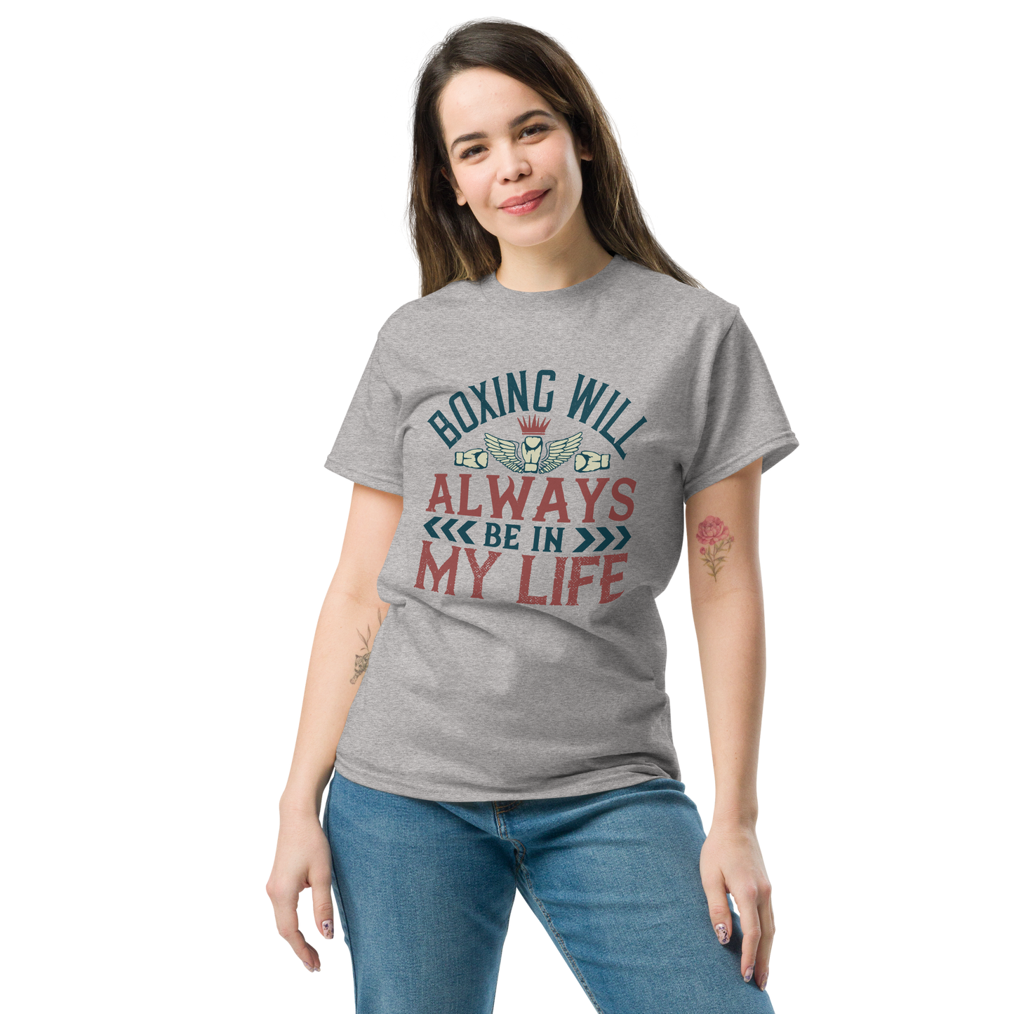 BOXING IS MY LIFE unisex boxing t-shirt