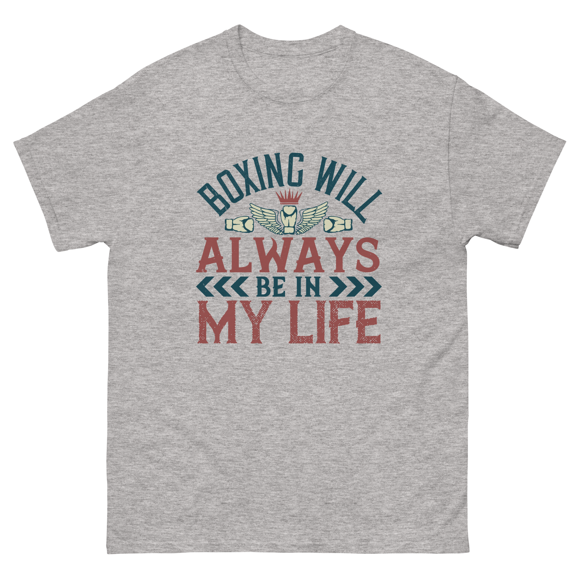 BOXING IS MY LIFE unisex t-shirt