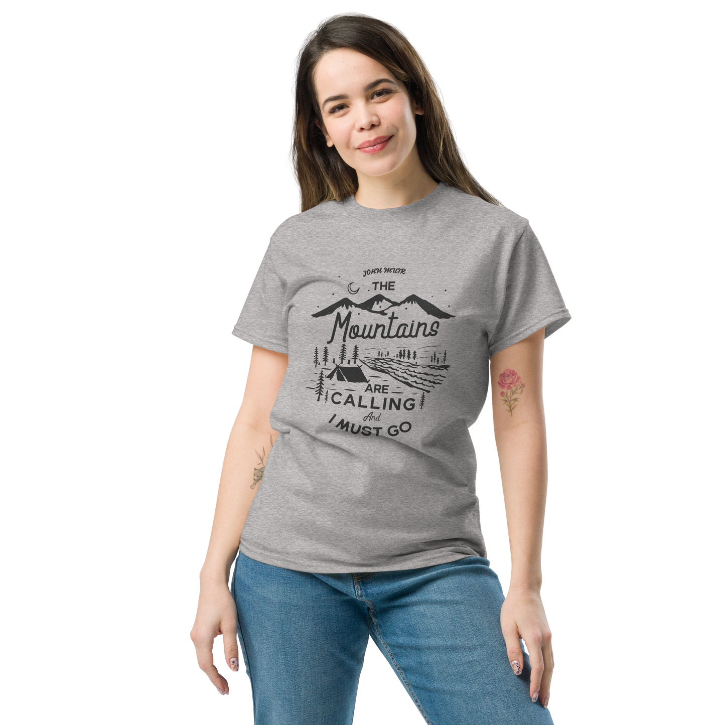 MOUNTAINS unisex outdoor t-shirt