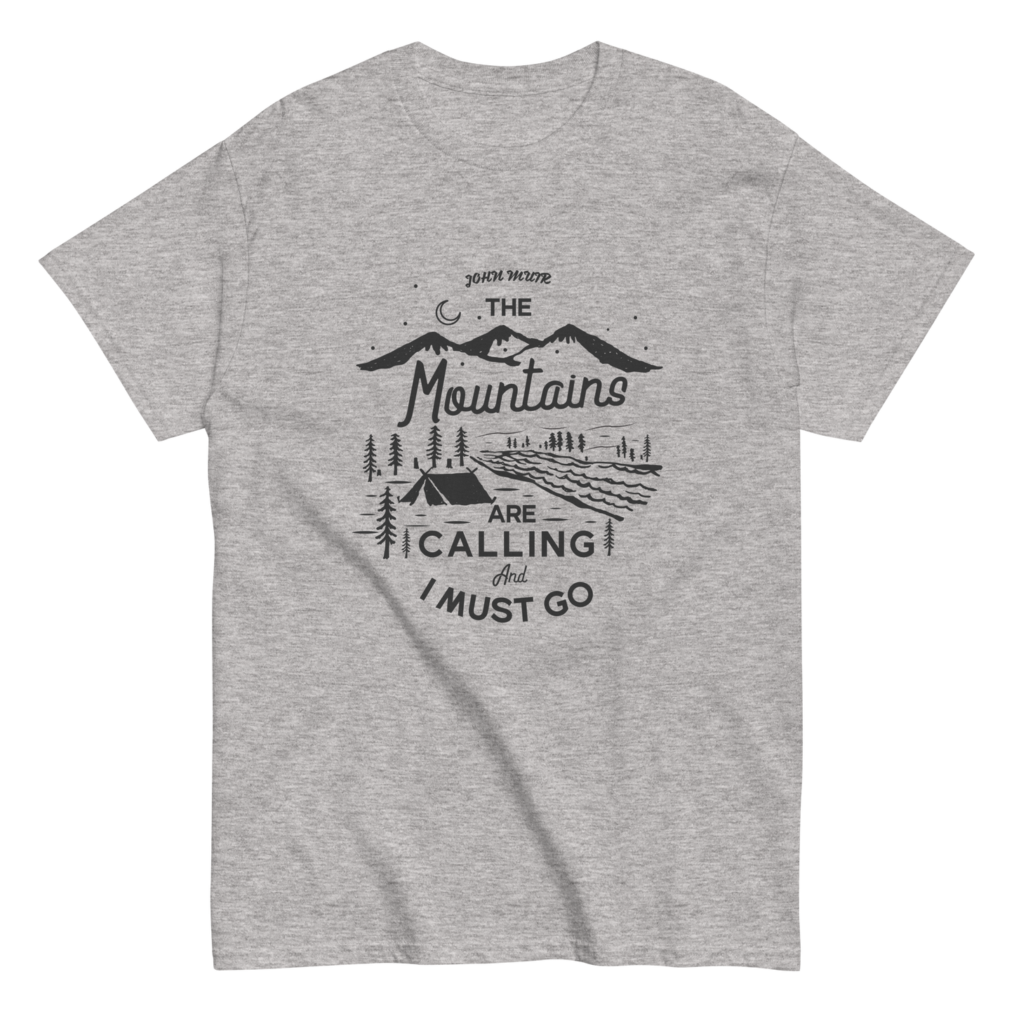 MOUNTAINS unisex outdoor t-shirt