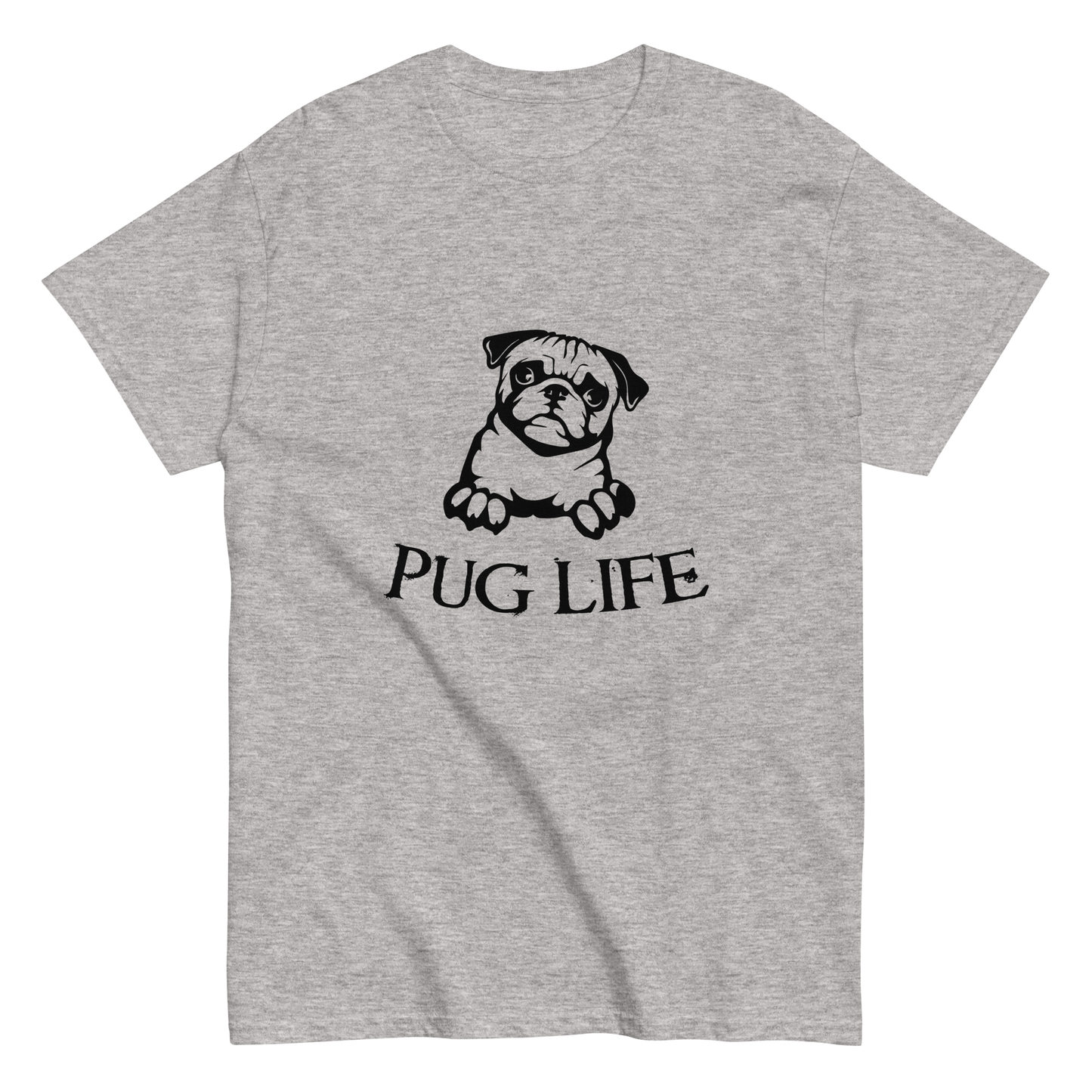 PUG LIFE unisex dog series t-shirt