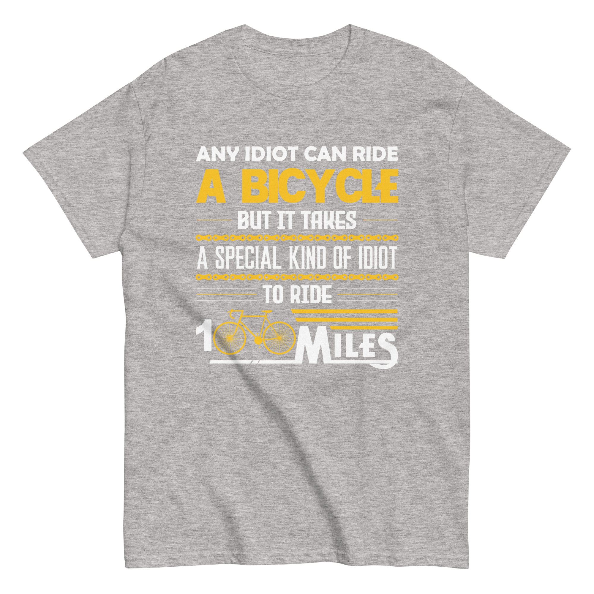 100 MILES unisex t-shirt