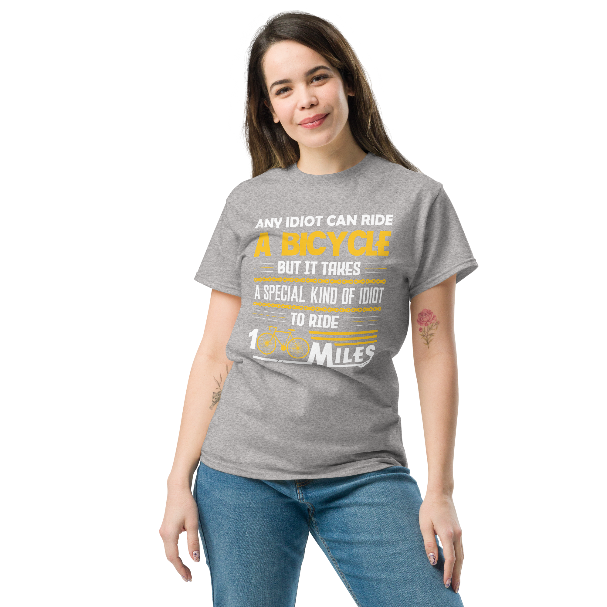 100 MILES unisex t-shirt