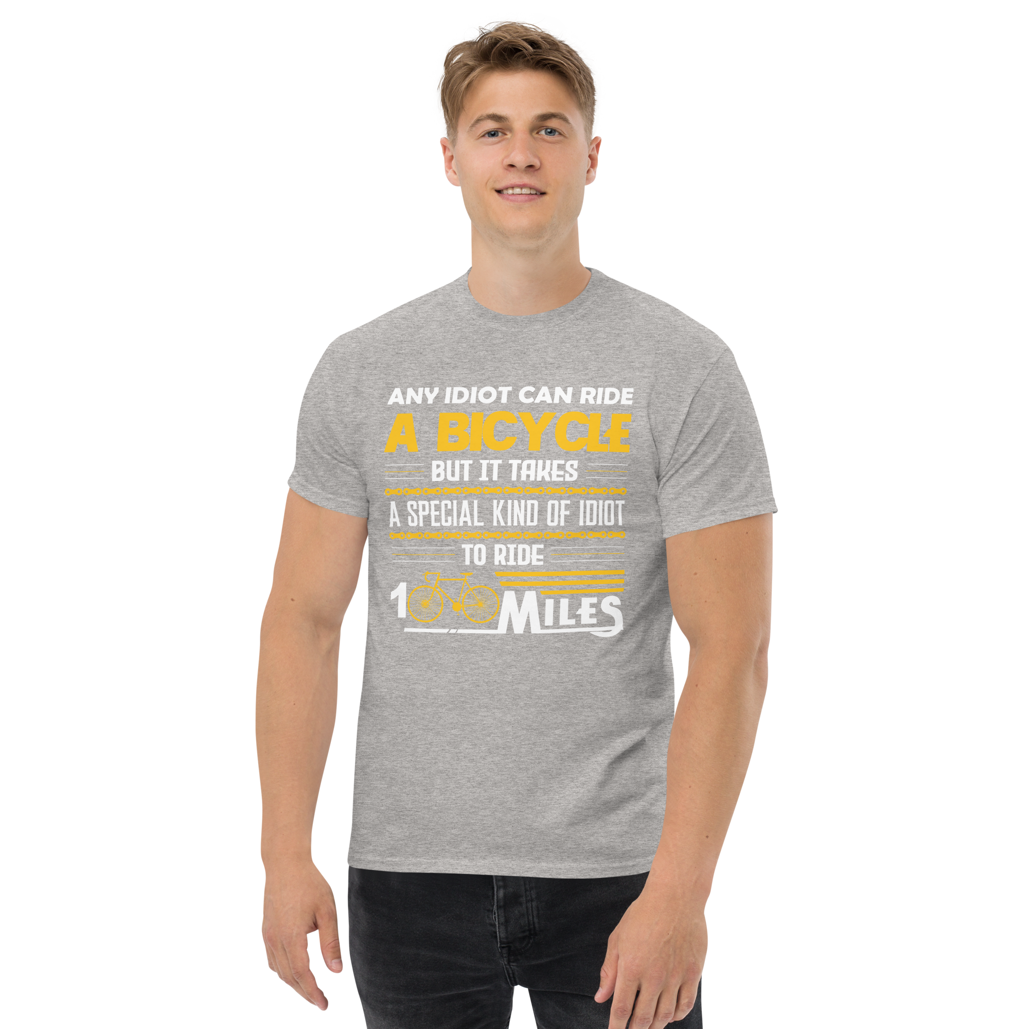 100 MILES unisex t-shirt