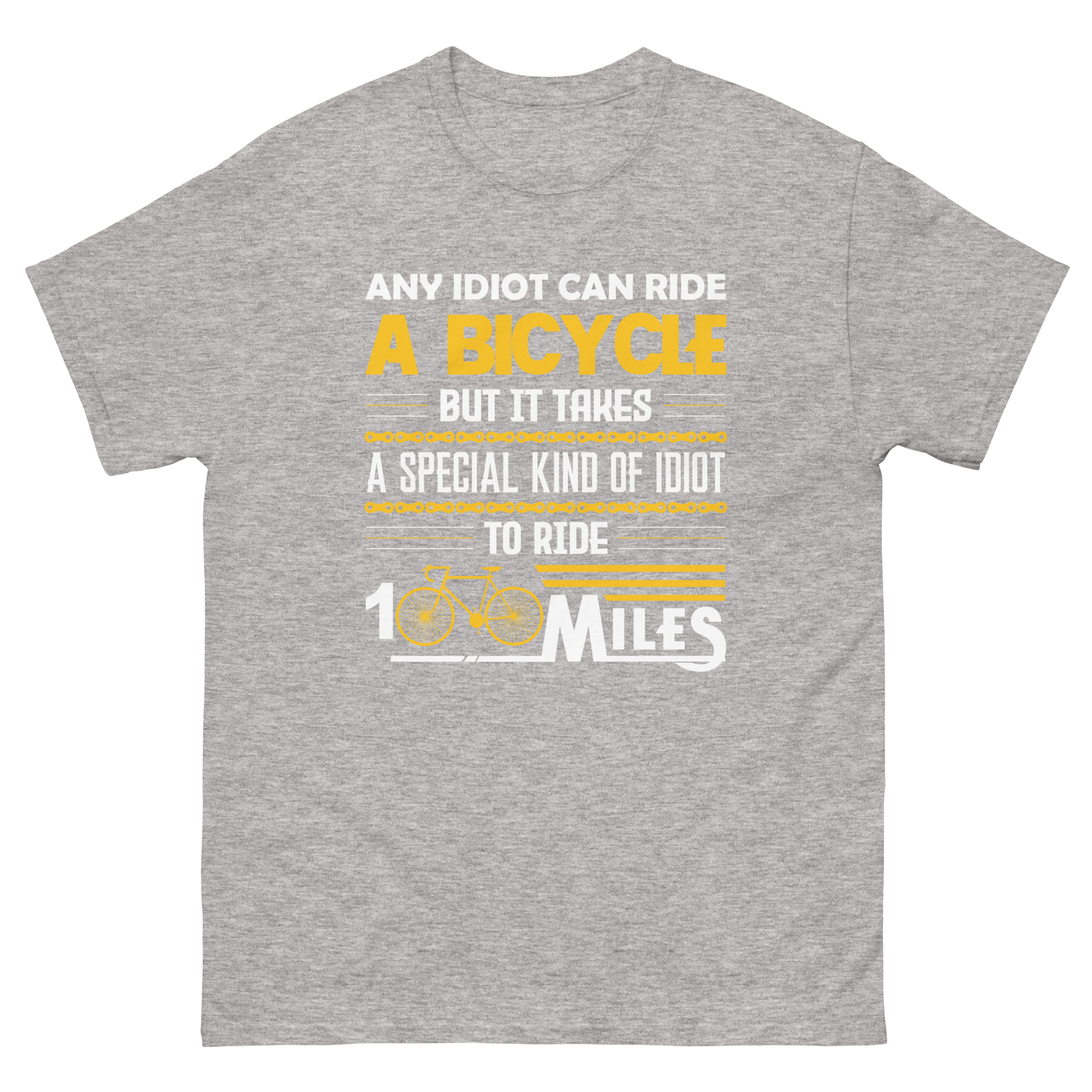 100 MILES unisex t-shirt