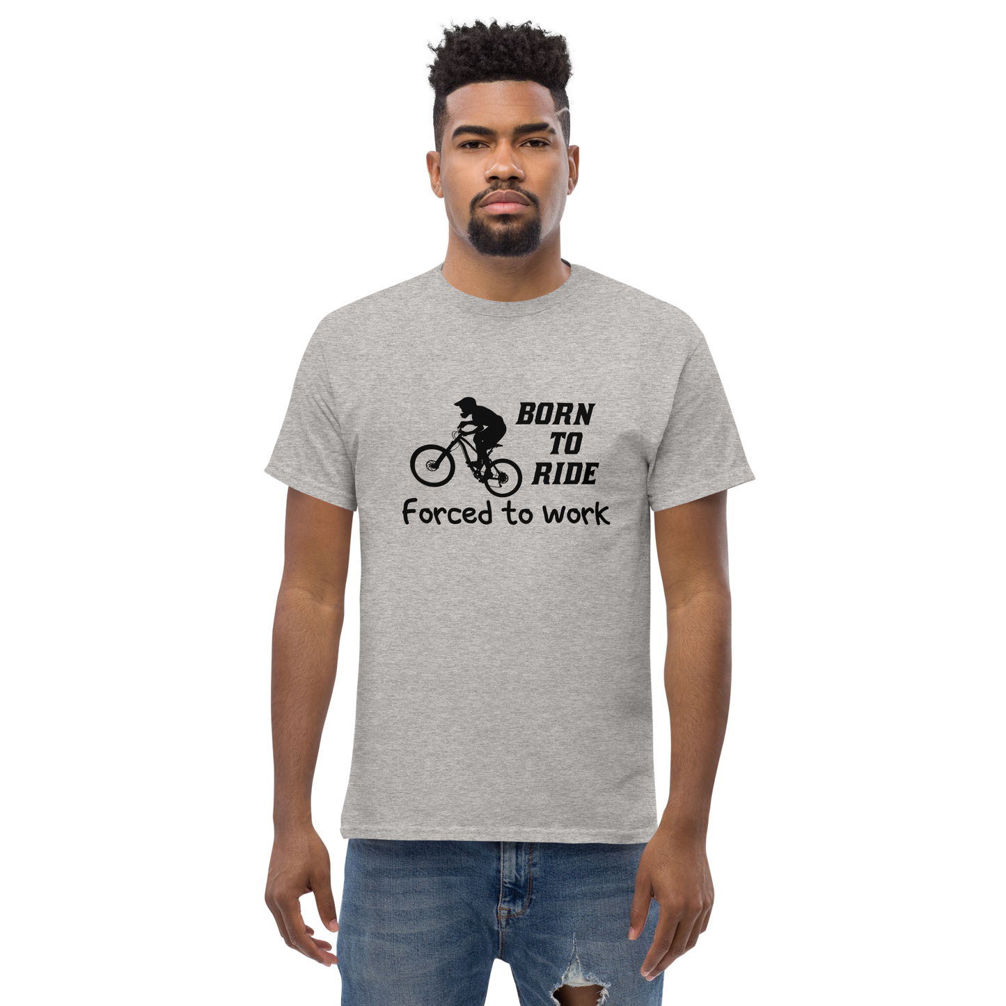 BORN TO RIDE unisex t-shirt