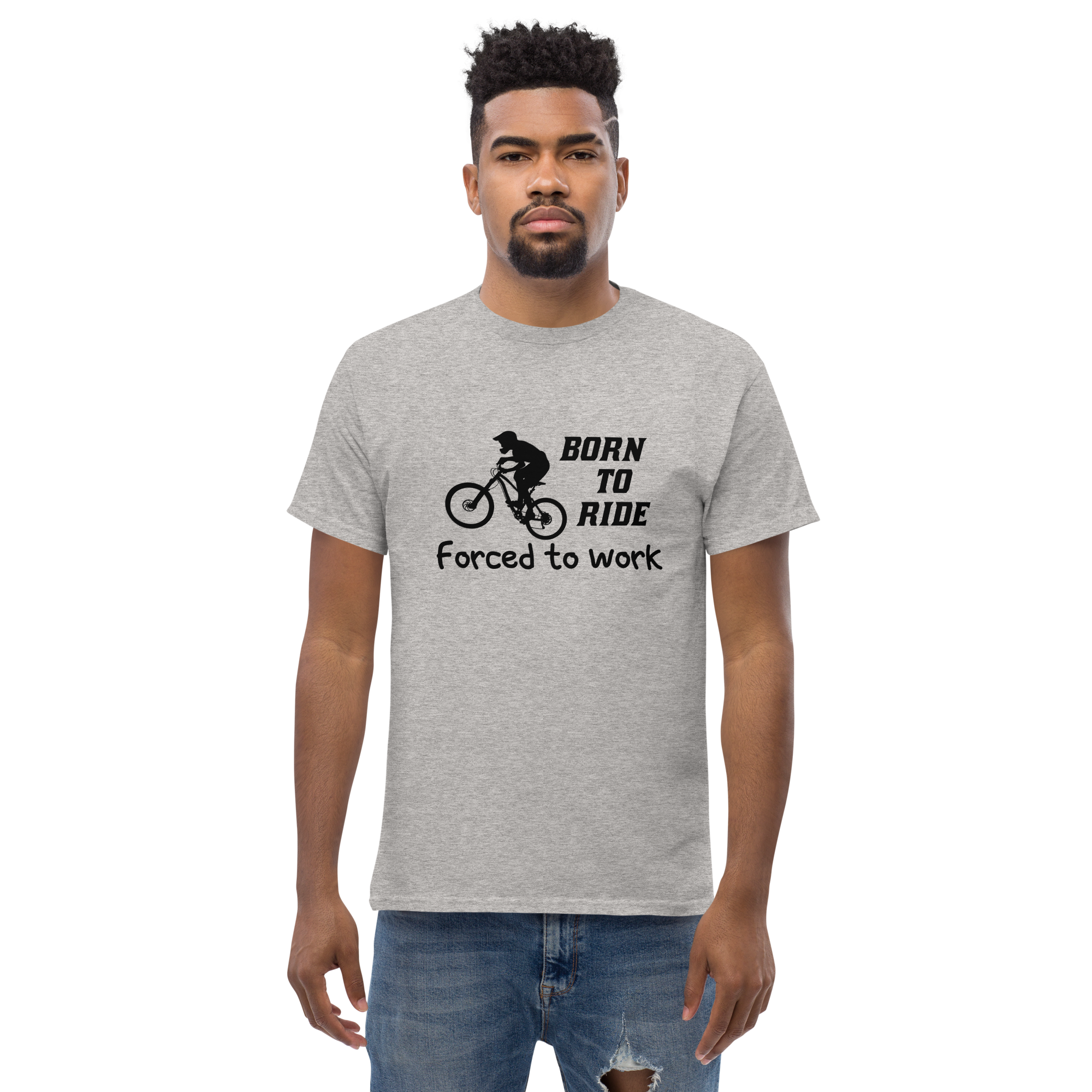 BORN TO RIDE unisex t-shirt