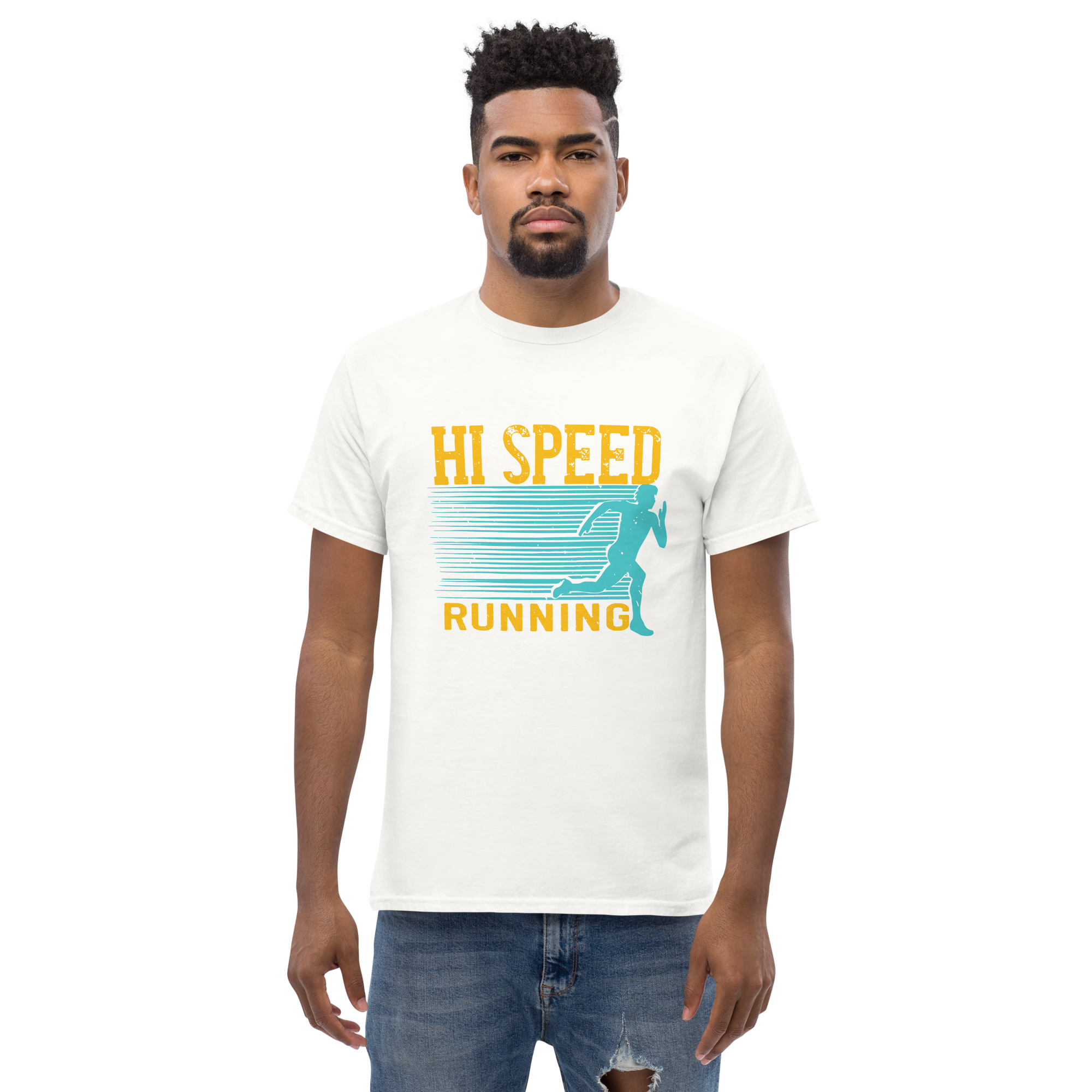 HIGH SPEED RUNNING unisex t-shirt
