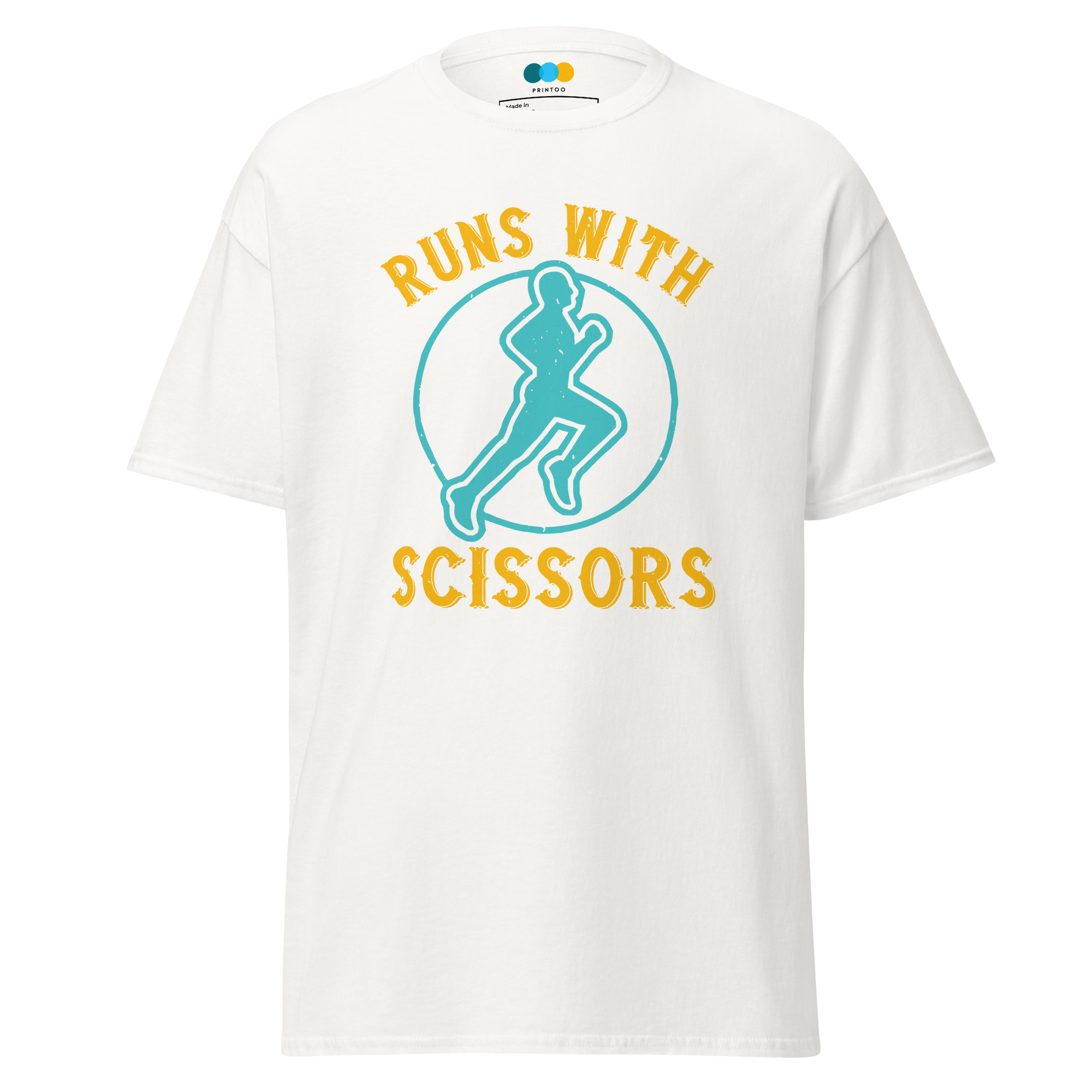 RUNS /w SCISSORS unisex t-shirt