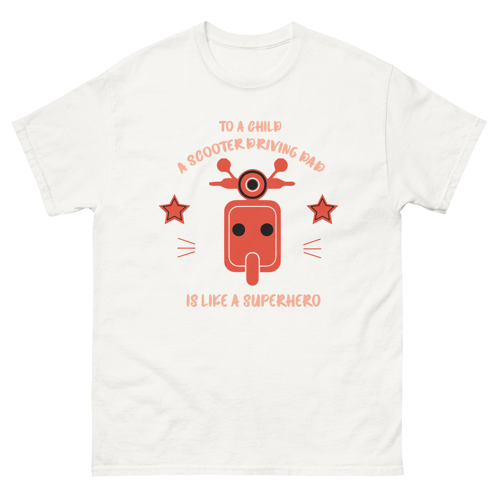 SCOOTER DAD HERO t-shirt