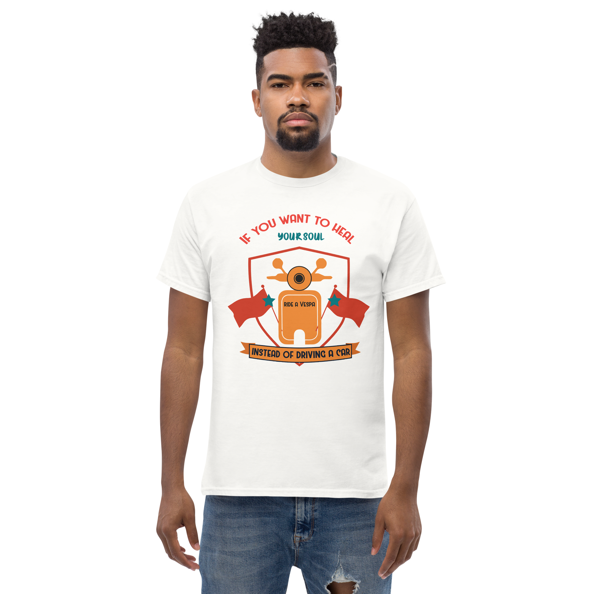 Camiseta unisex VESPA THERAPY