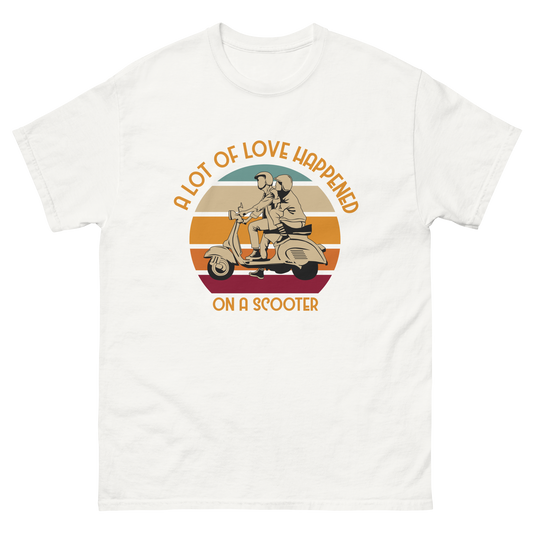 LOVE ON WHEELS unisex tee