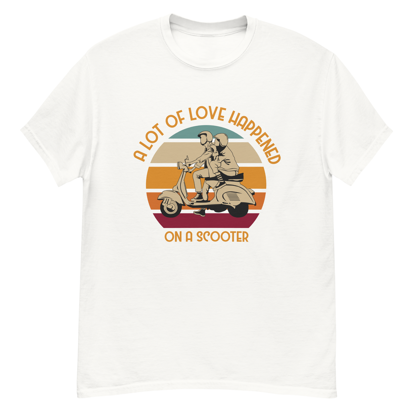 LOVE ON WHEELS unisex tee