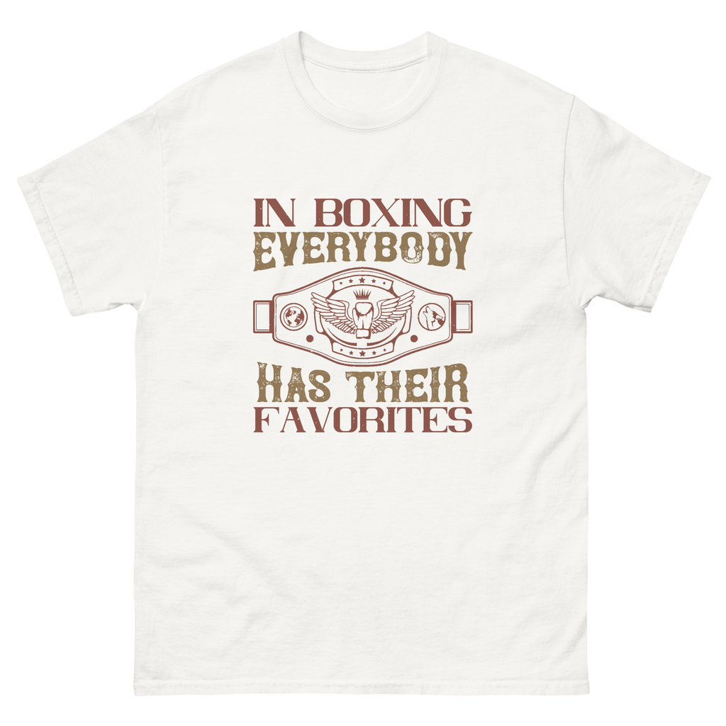 BOXING FAVORITES Unisex T-Shirt