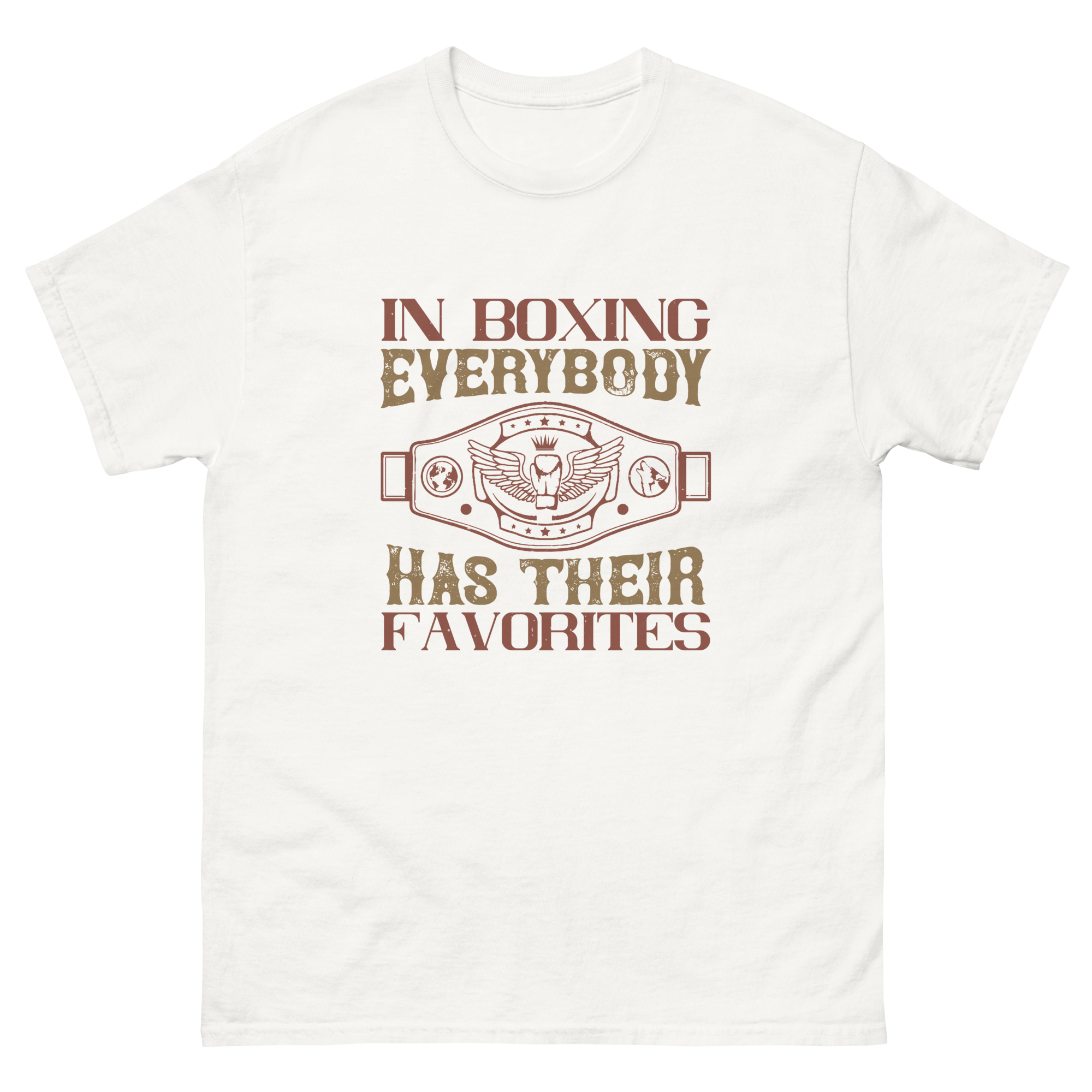 BOXING FAVORITES unisex t-shirt