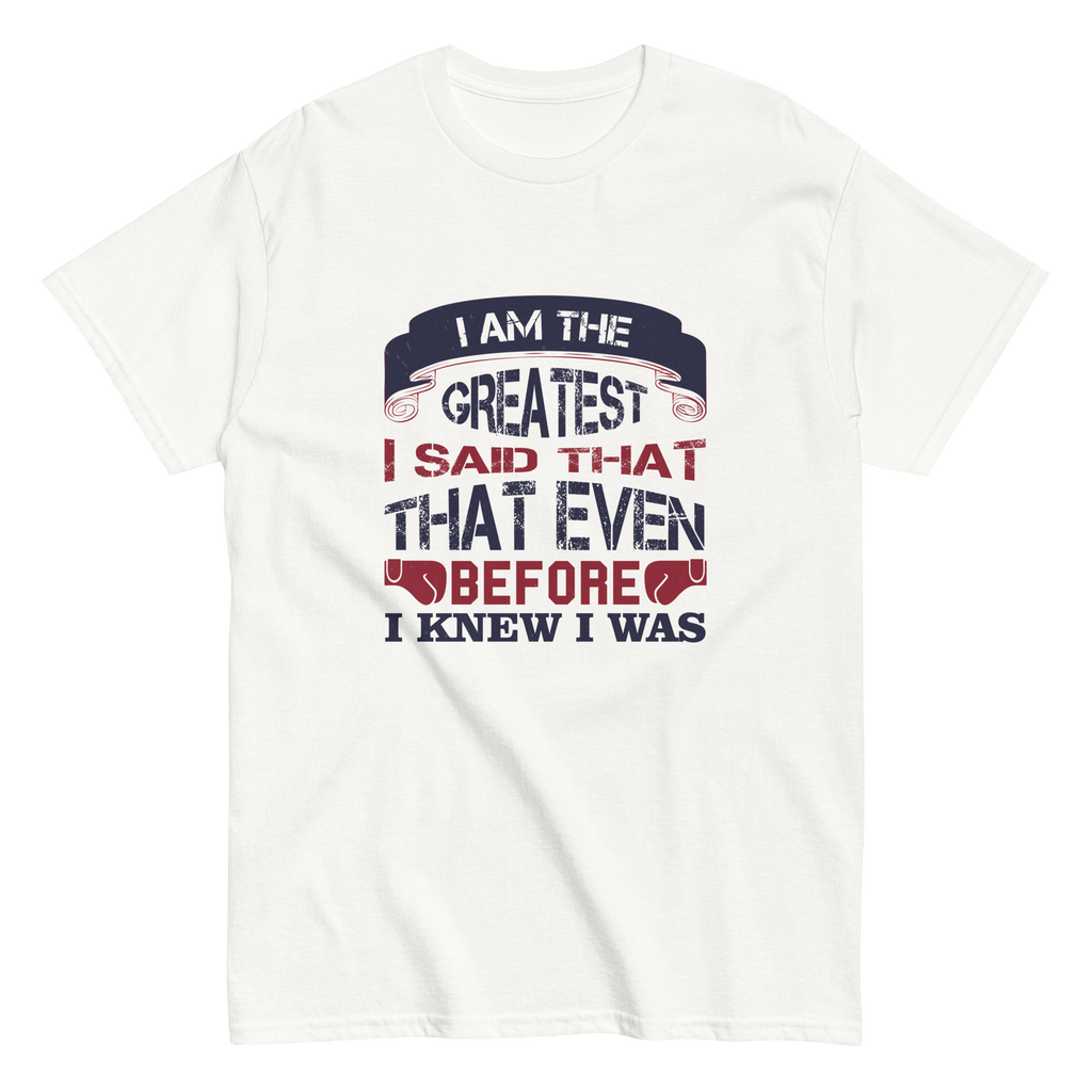 THE GREATEST unisex boxing t-shirt