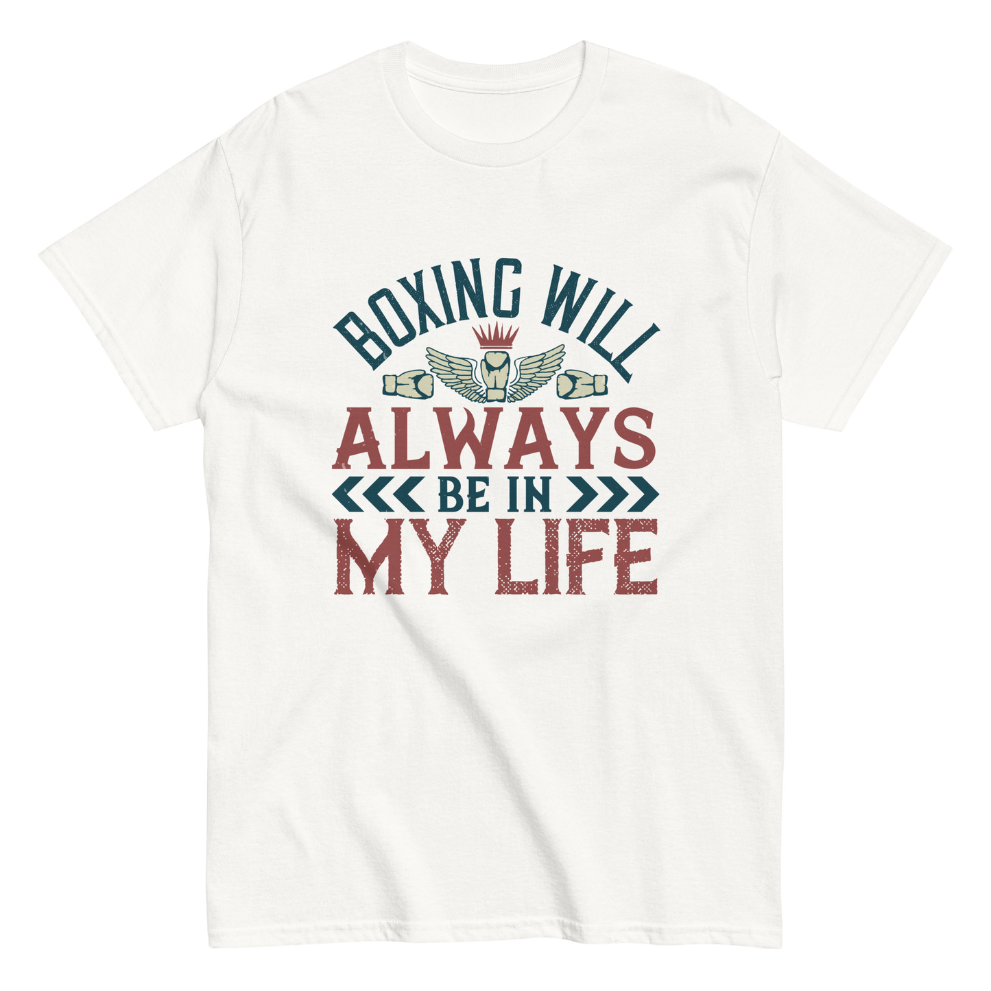 BOXING IS MY LIFE unisex boxing t-shirt