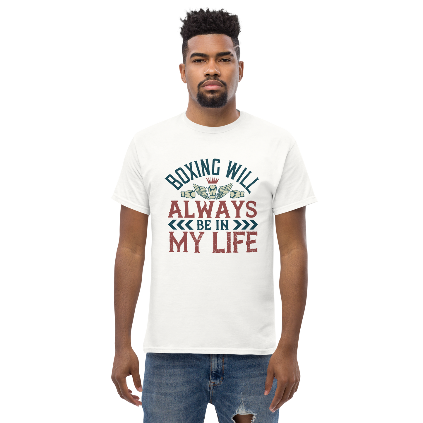 BOXING IS MY LIFE unisex boxing t-shirt