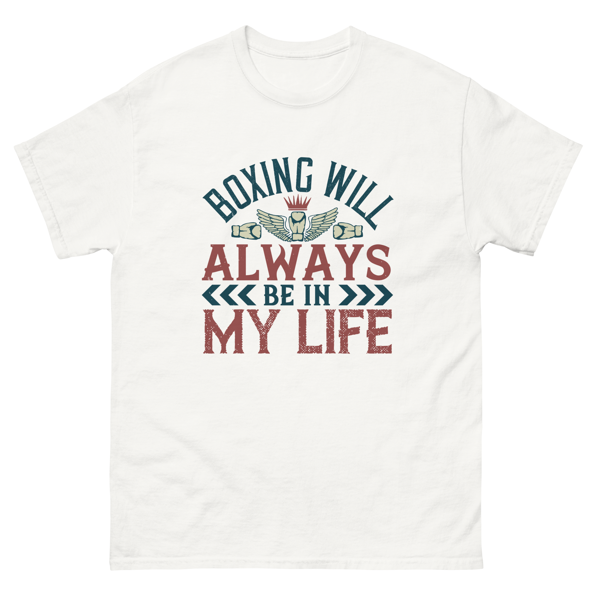 BOXING IS MY LIFE unisex t-shirt