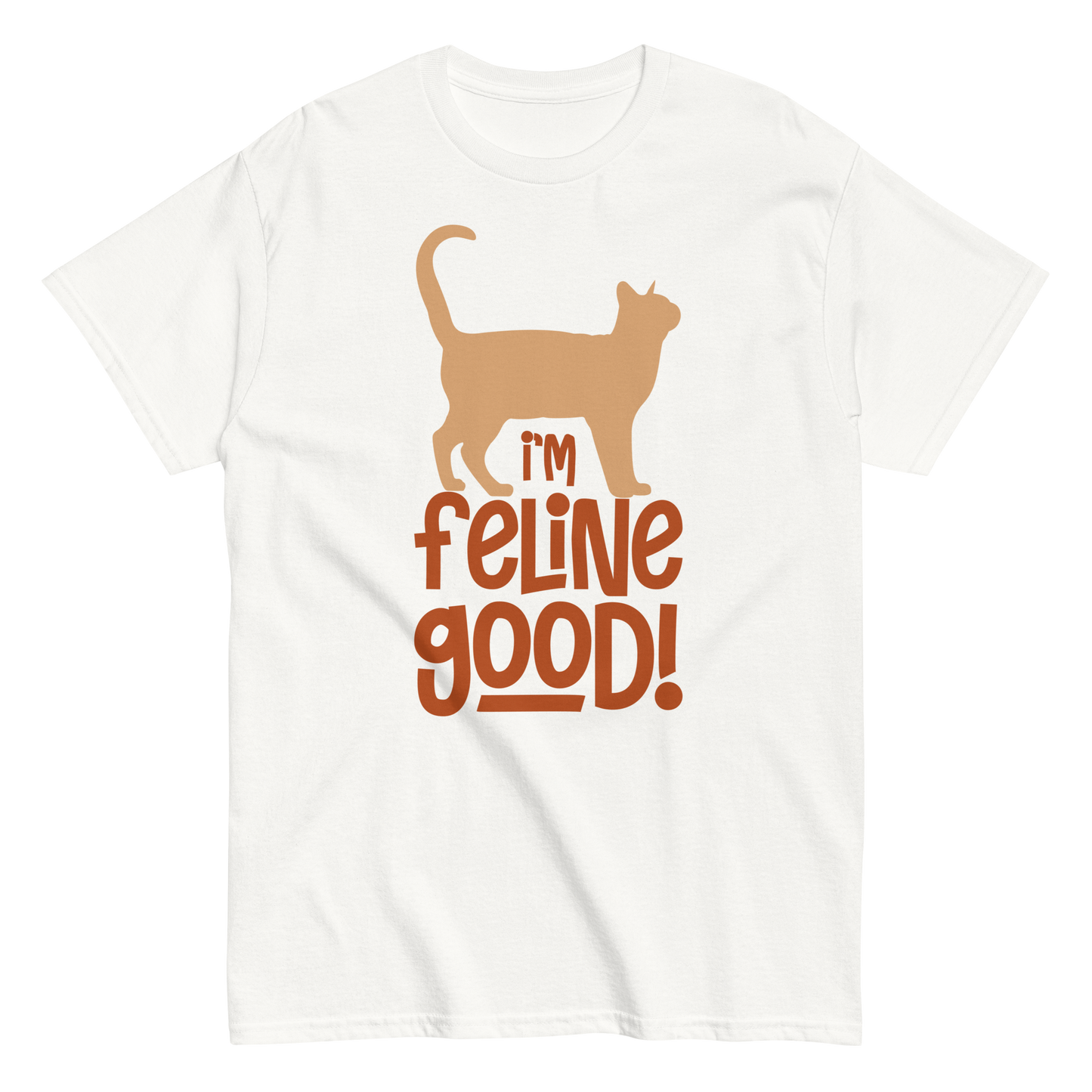 FELINE GOOD Cat series unisex cotton t-shirt