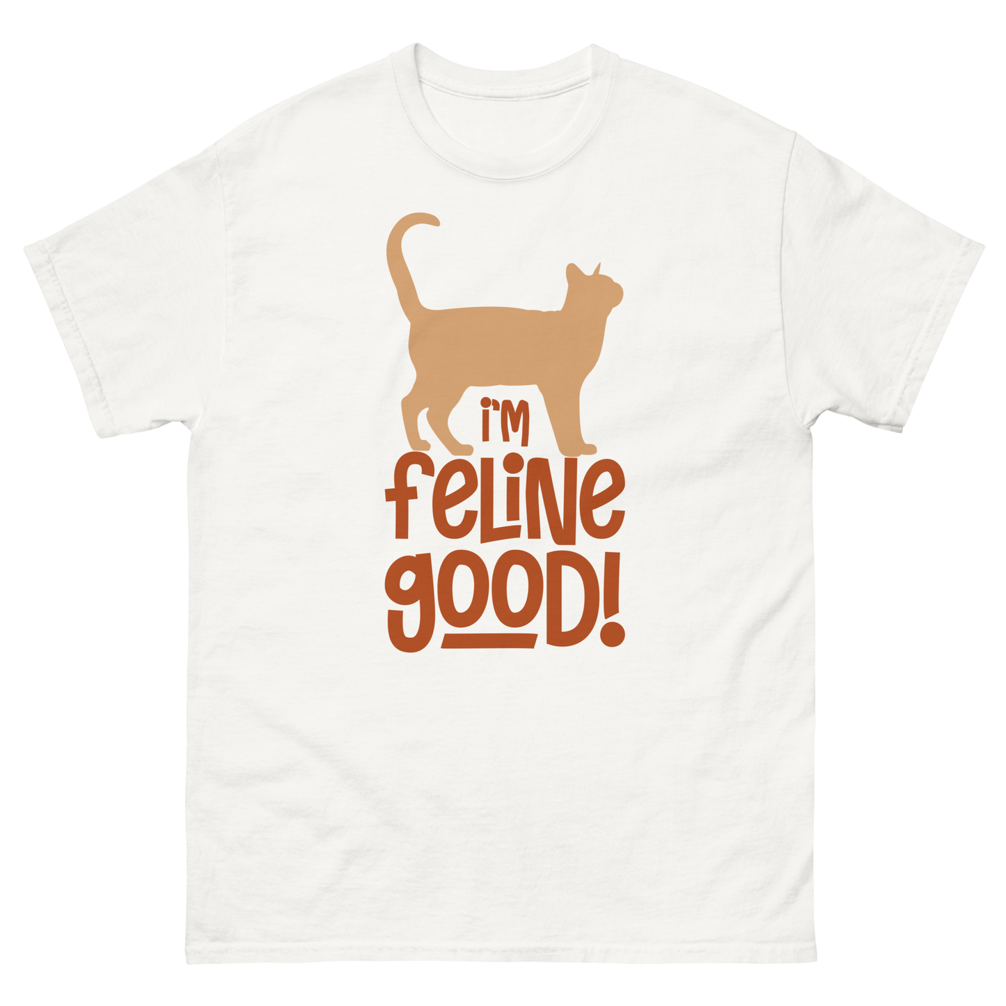 FELINE GOOD Cat series unisex cotton t-shirt