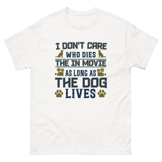 THE DOG LIVES unisex dog series t-shirt