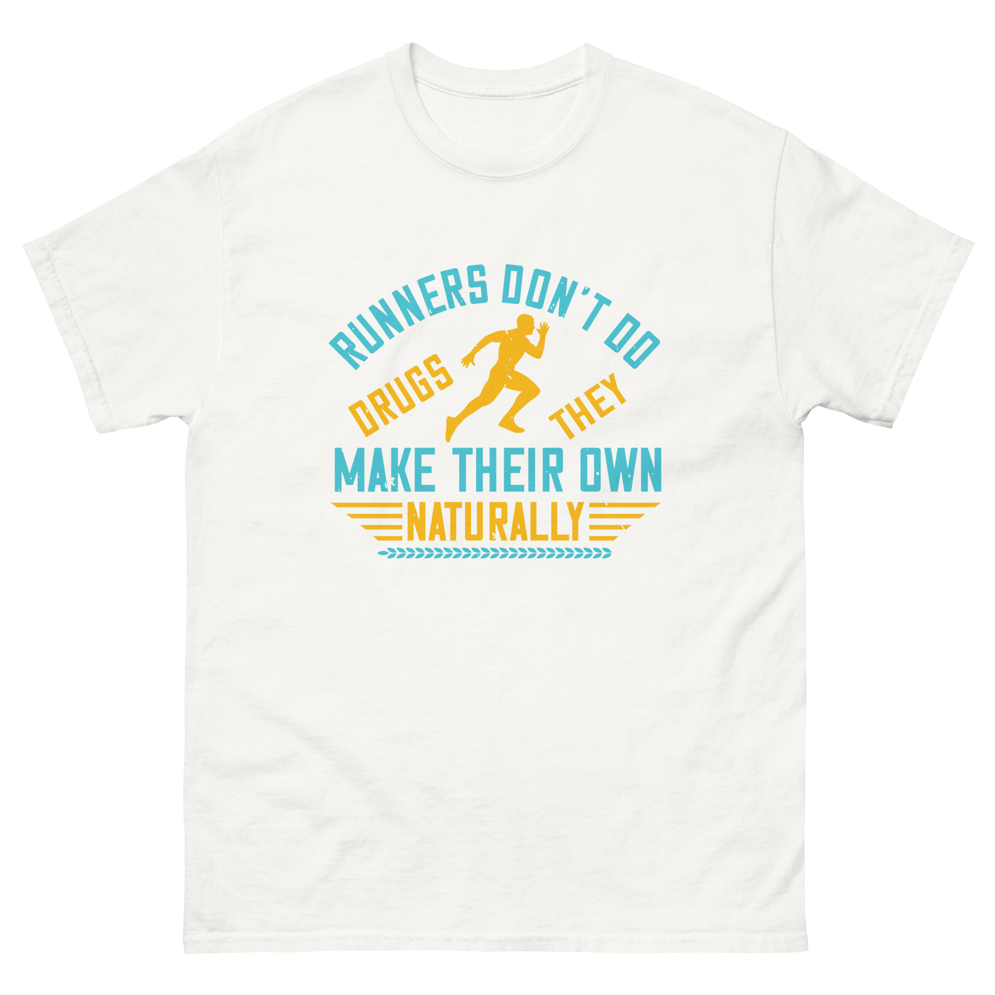 NATURALLY RUNNERS unisex t-shirt
