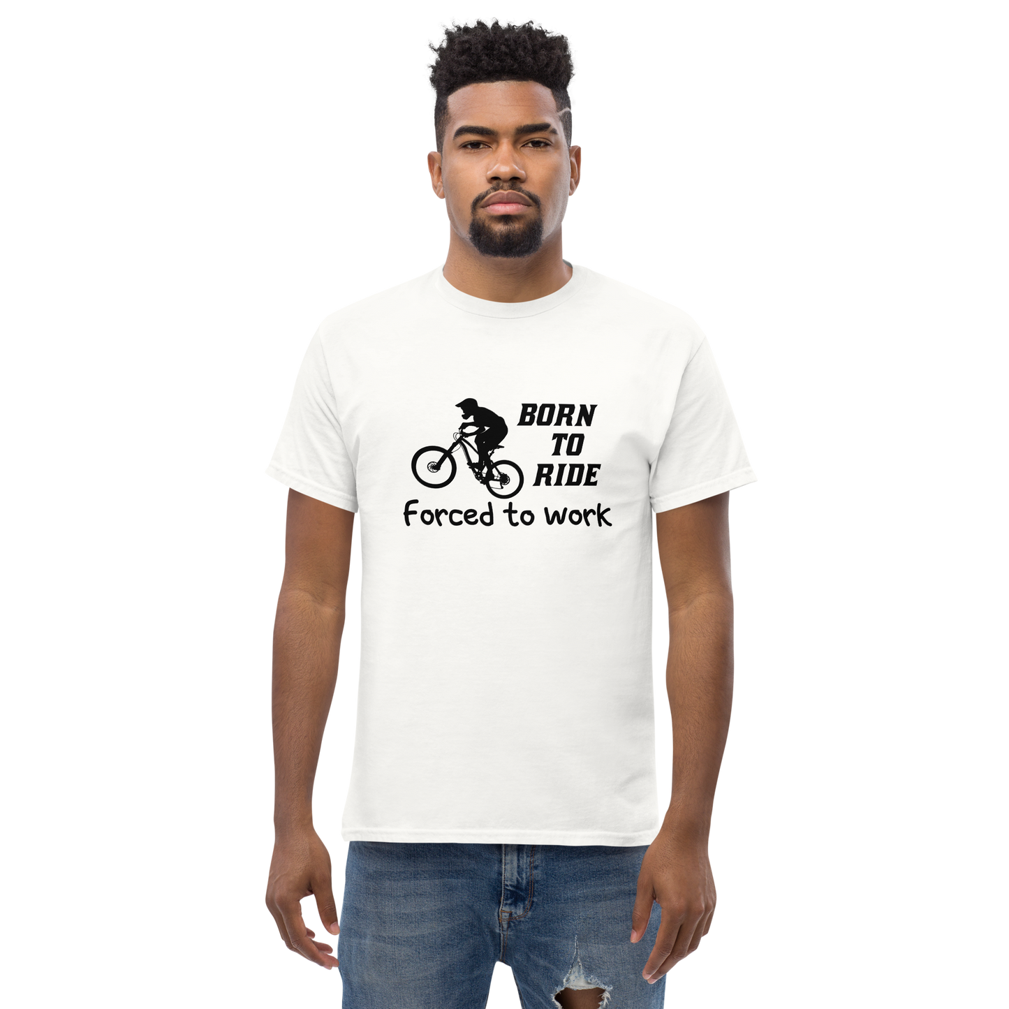 BORN TO RIDE unisex t-shirt