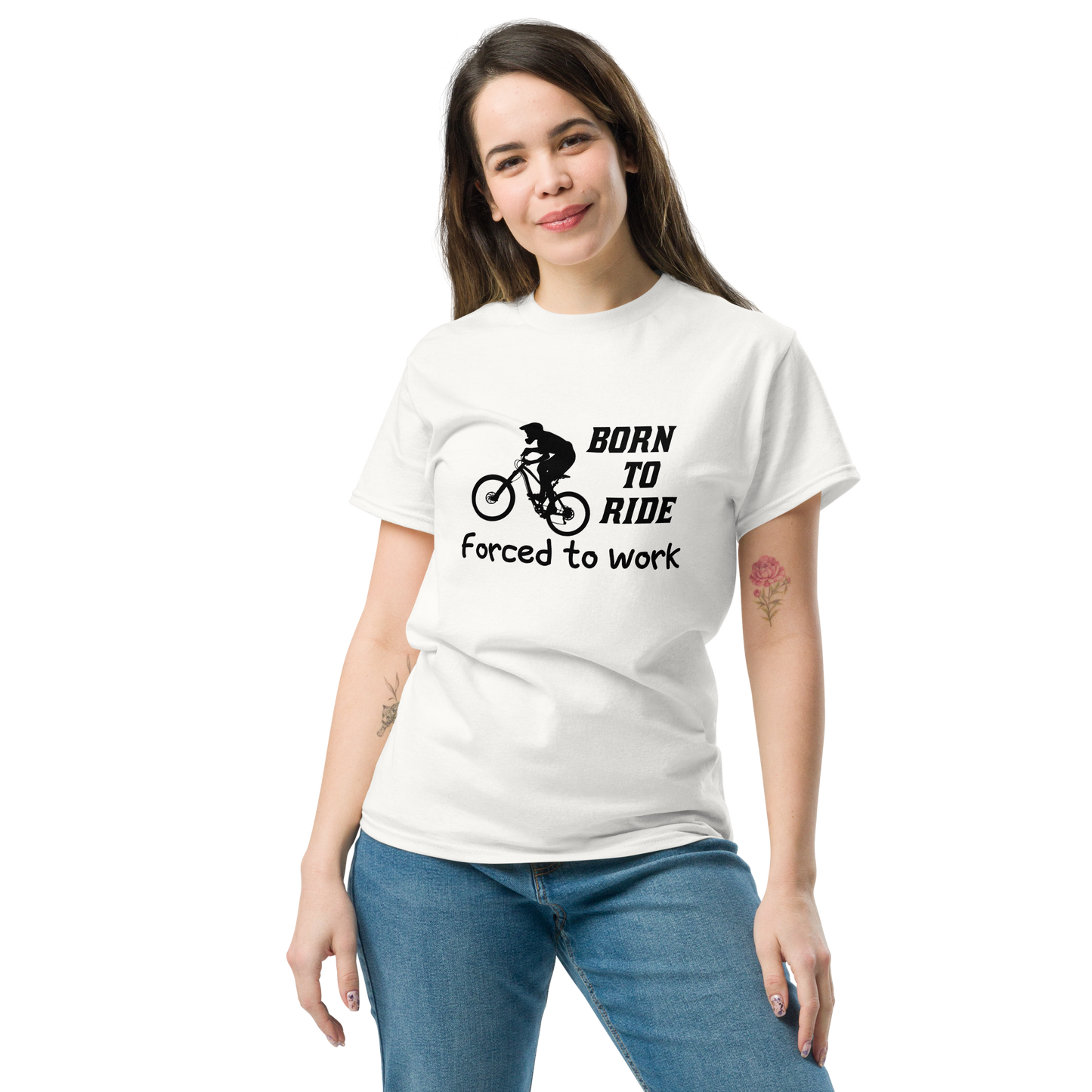 BORN TO RIDE unisex t-shirt