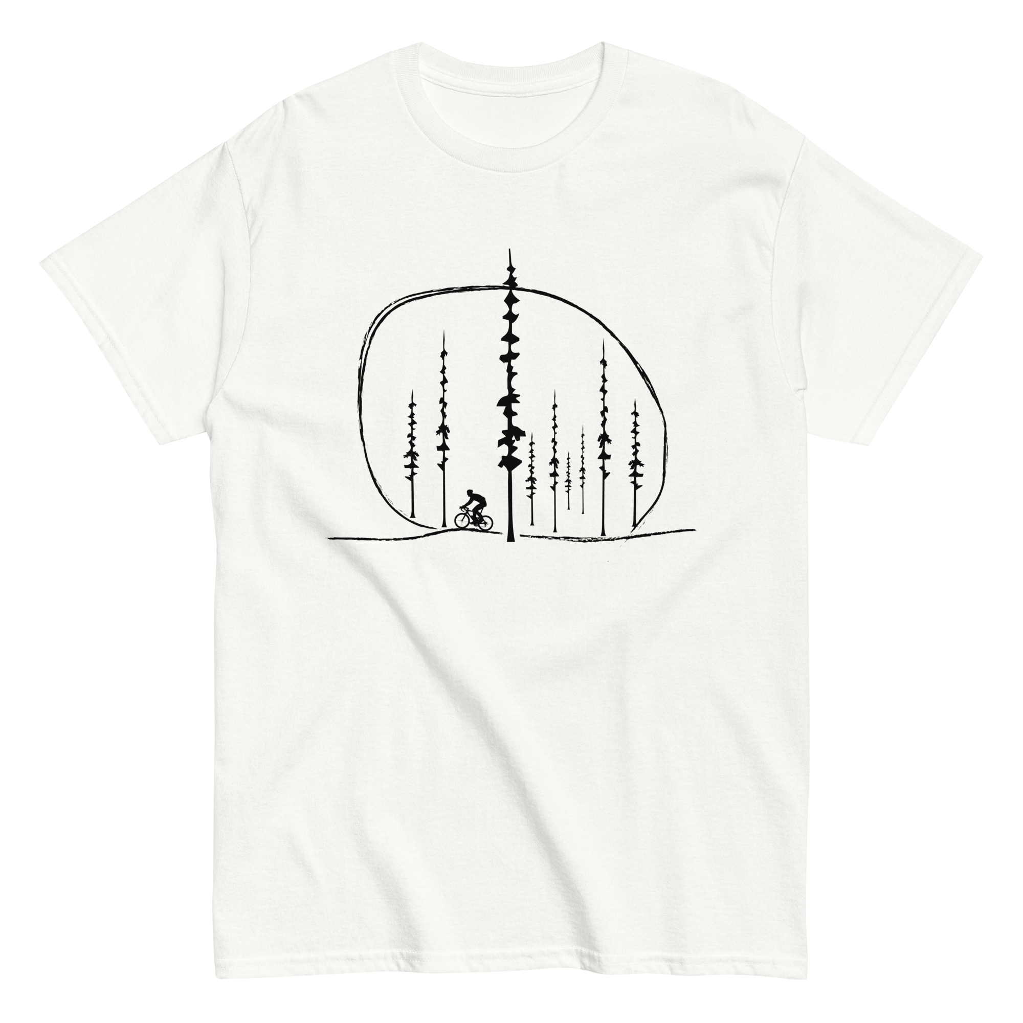 FOREST CYCLING unisex t-shirt