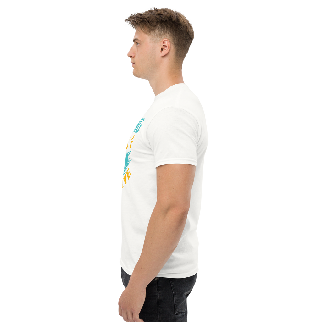 RUNNING KEEPS ME ALIVE unisex t-shirt