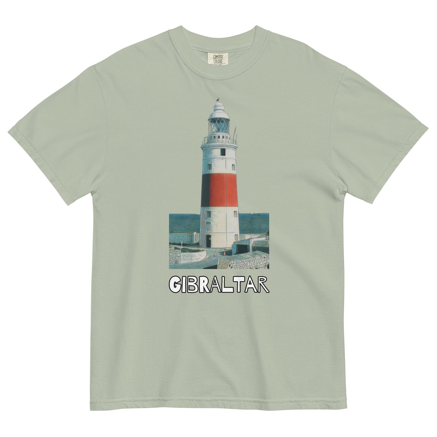 GIBRALTAR LIGHTHOUSE Unisex t-shirt