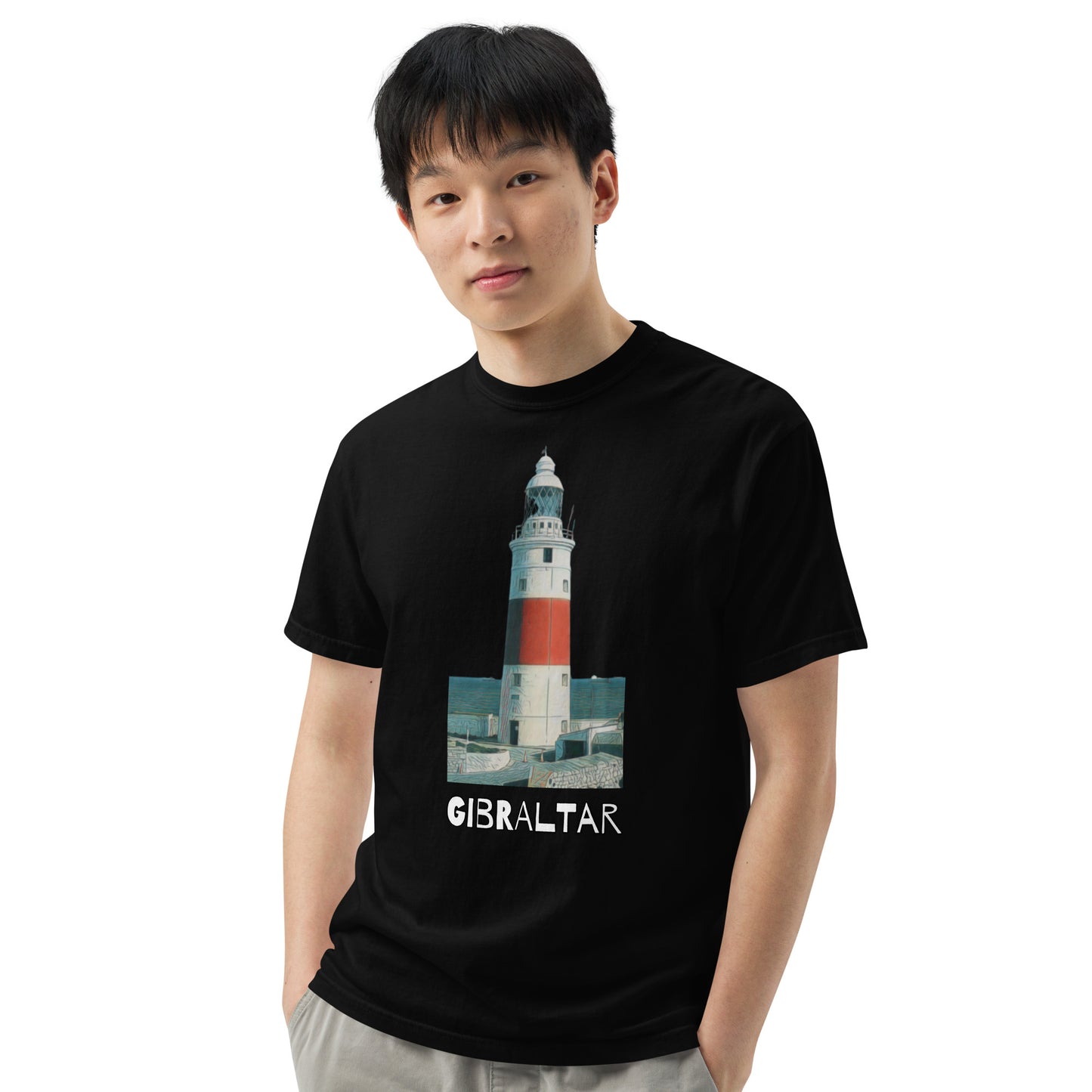 GIBRALTAR LIGHTHOUSE Unisex t-shirt