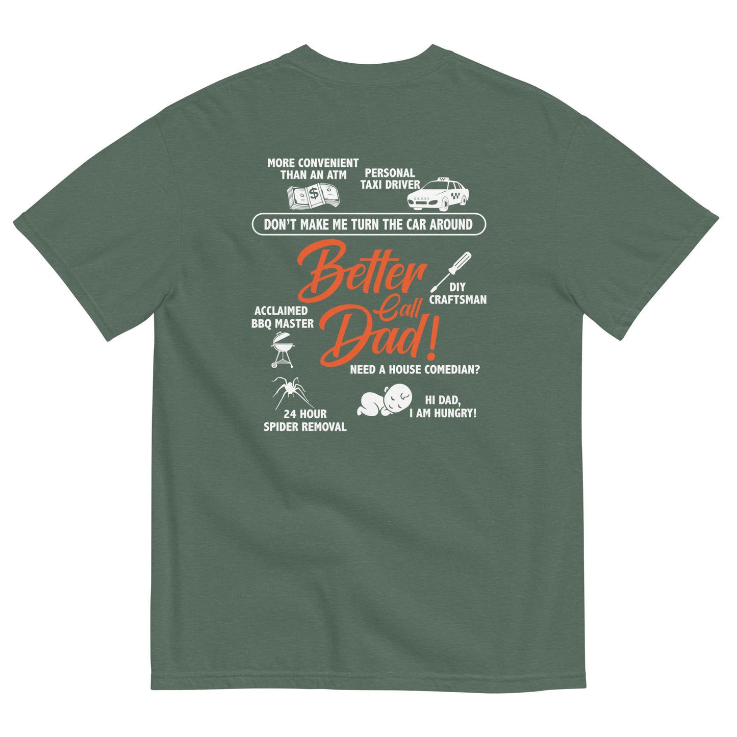 DAD LIFE DELUXE Unisex garment-dyed heavyweight t-shirt