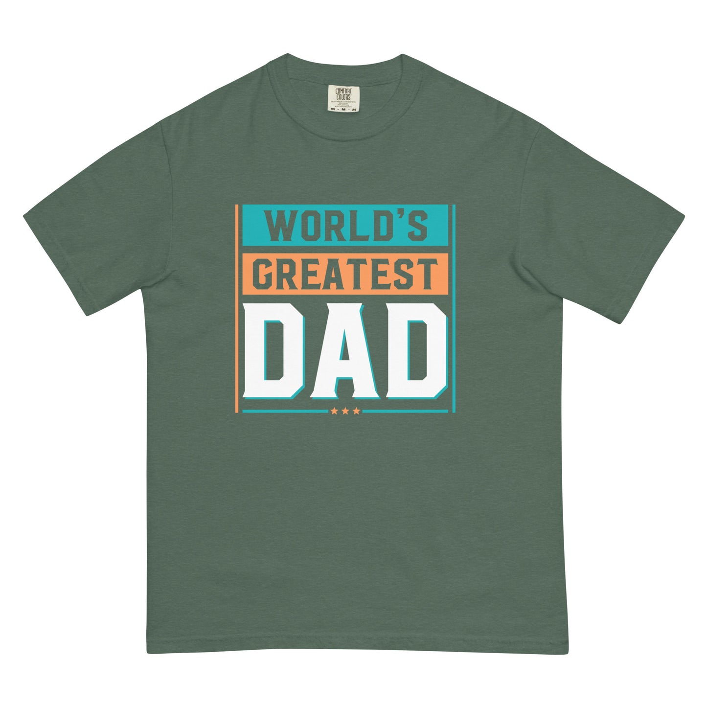 DAD LIFE DELUXE Unisex garment-dyed heavyweight t-shirt