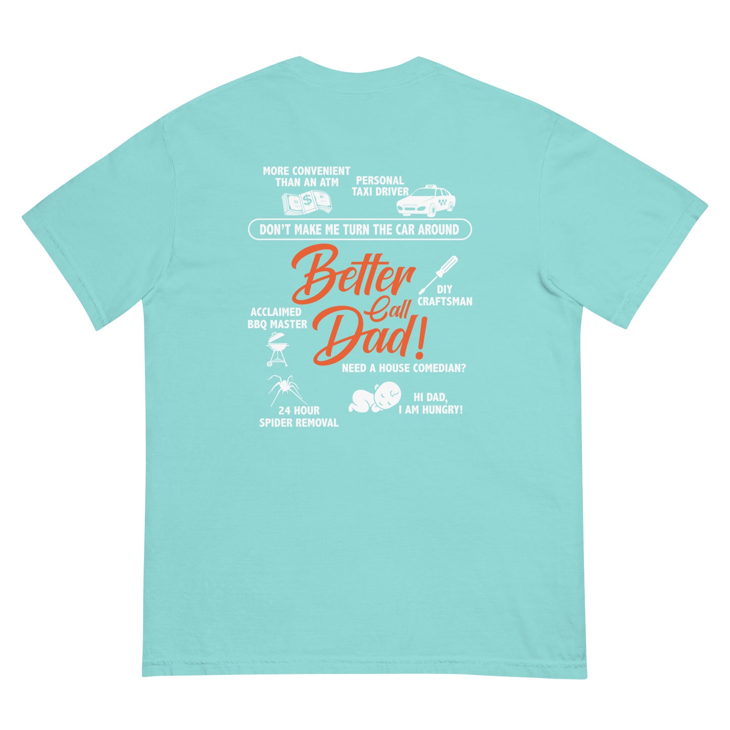 DAD LIFE DELUXE Unisex garment-dyed heavyweight t-shirt