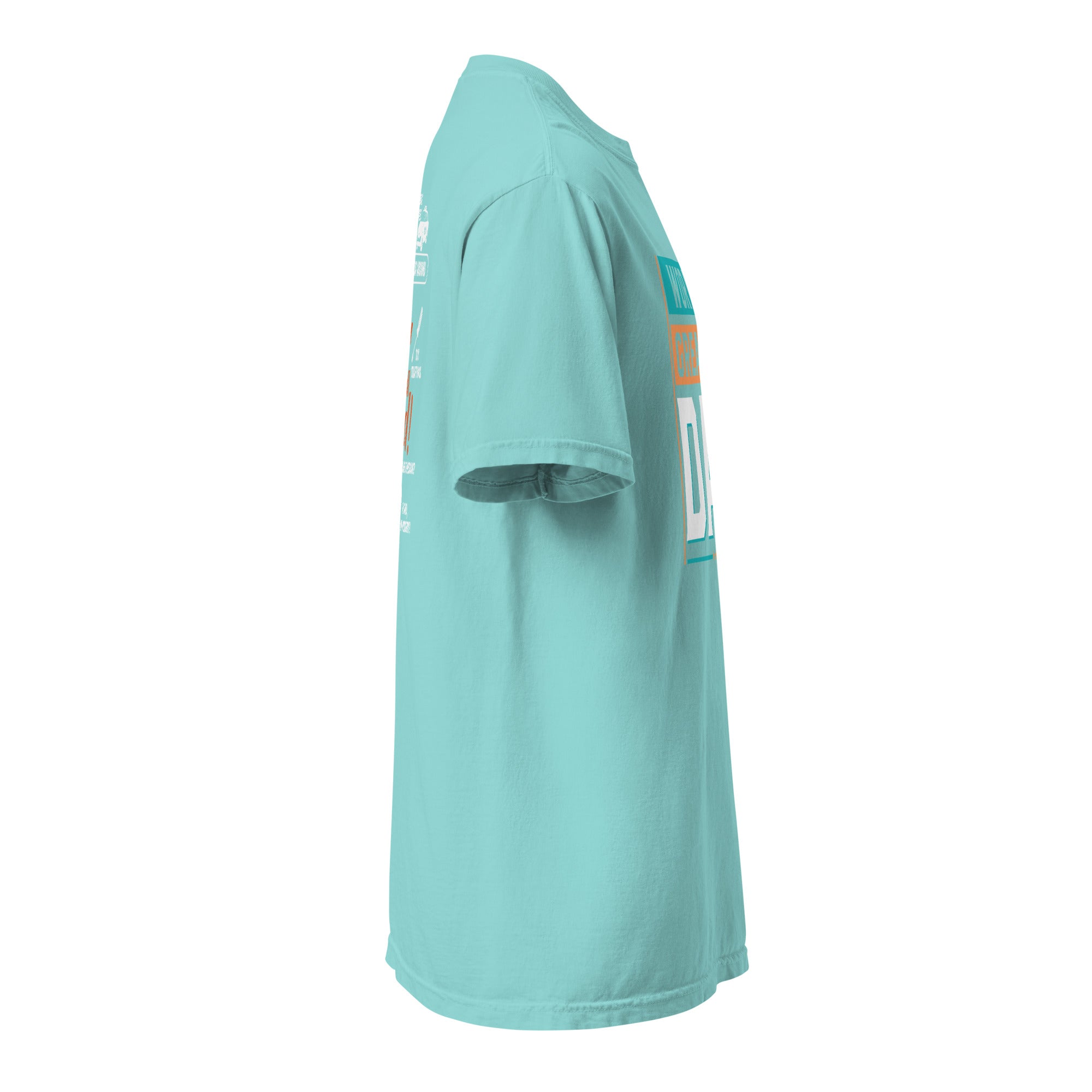 Camiseta unisex de peso pesado teñida en prenda DAD LIFE DELUXE