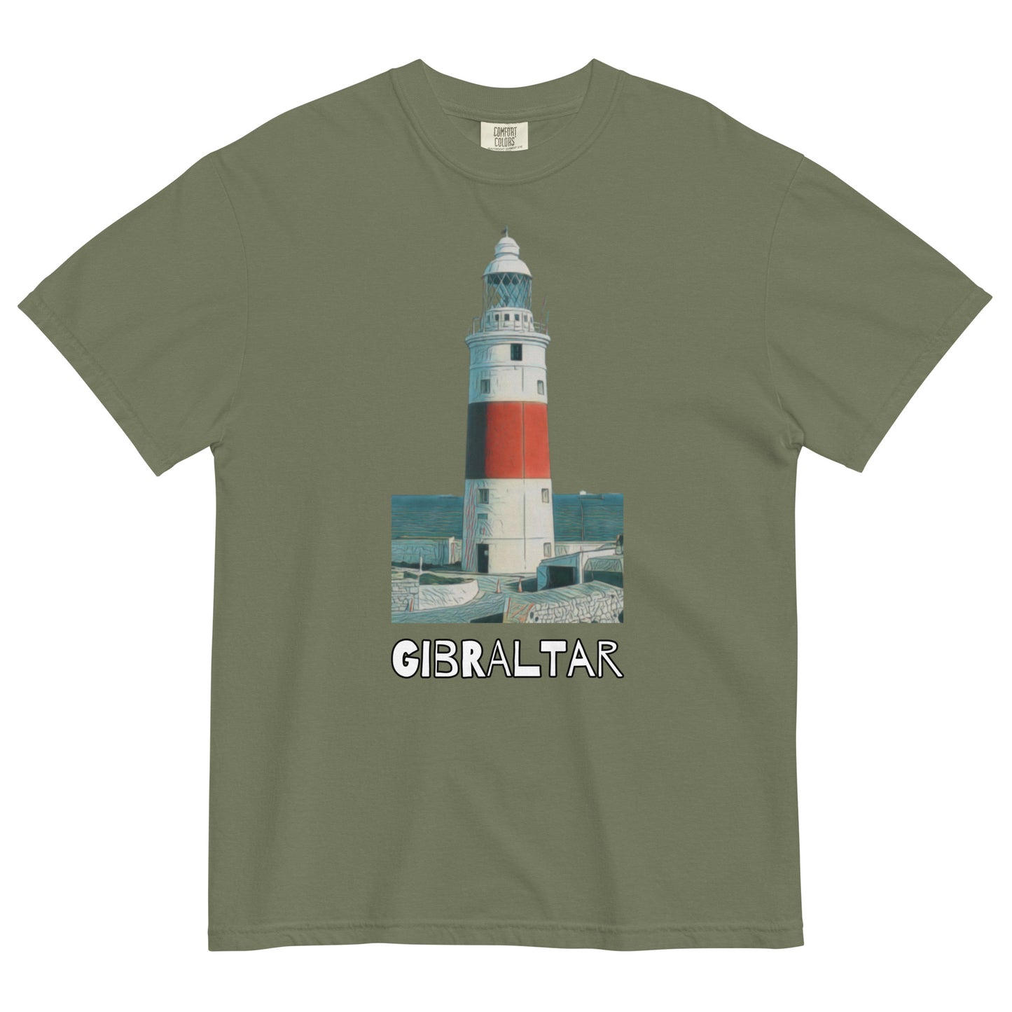 GIBRALTAR LIGHTHOUSE Unisex t-shirt